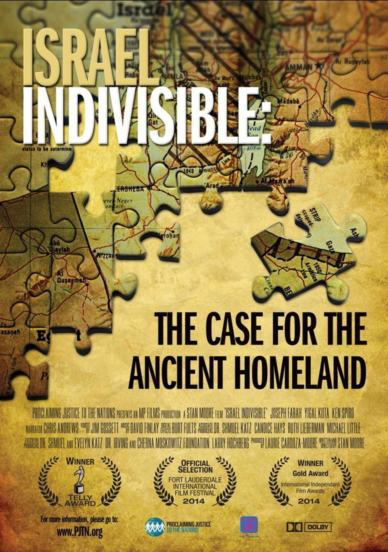 Israel Indivisible filmaffisch