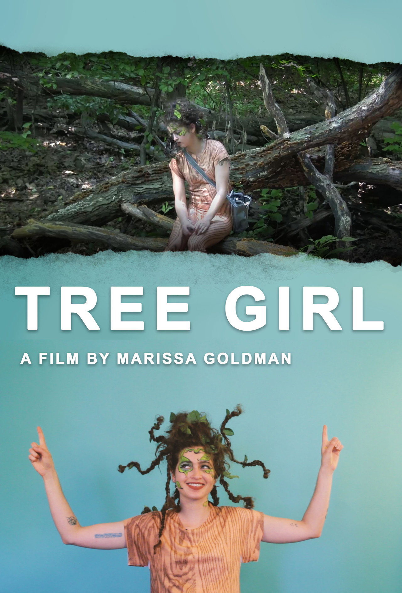 Tree Girl Backdrop
