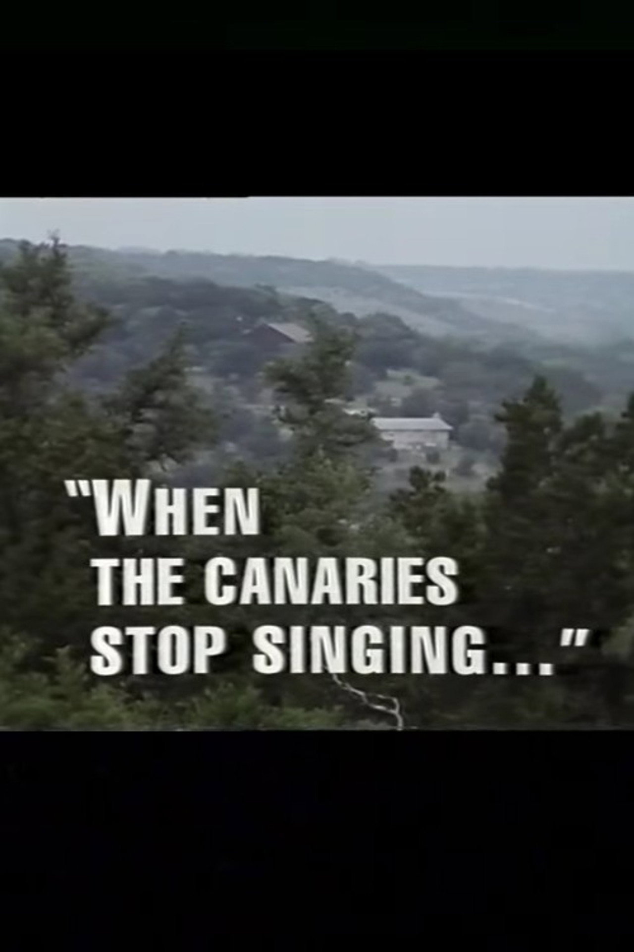 When the Canaries Stop Singing filmaffisch