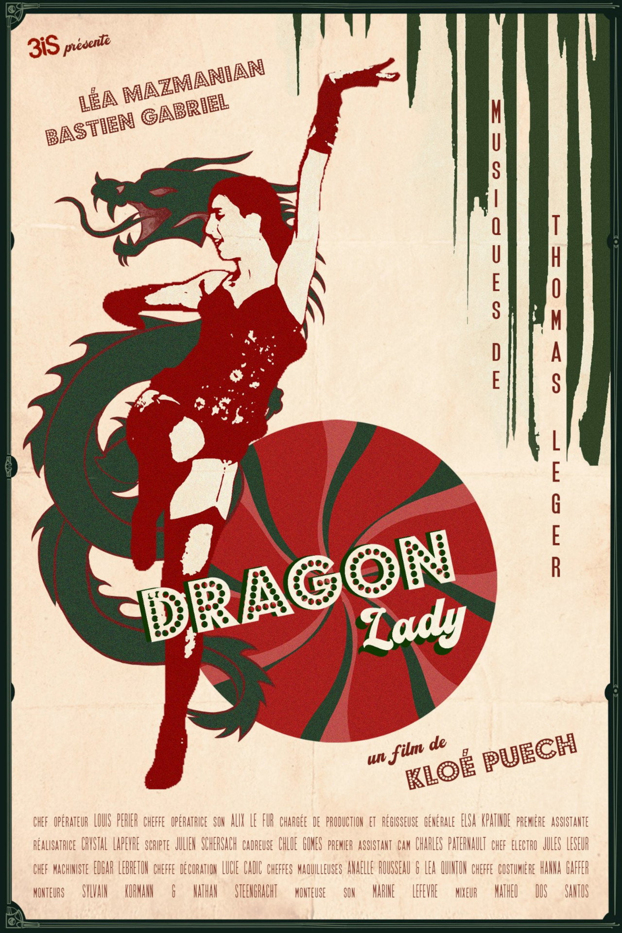 Dragon Lady Backdrop