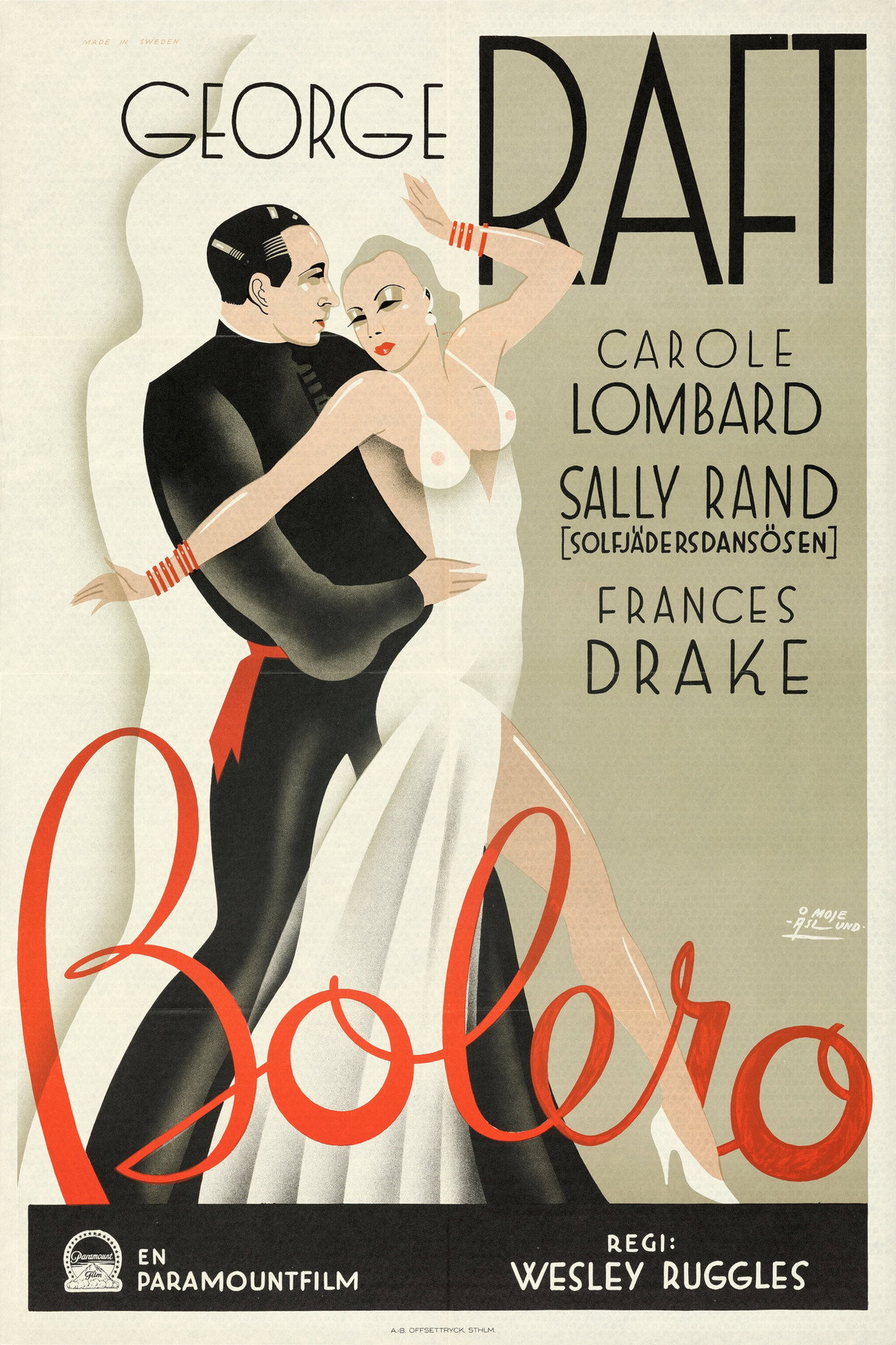 Bolero filmaffisch