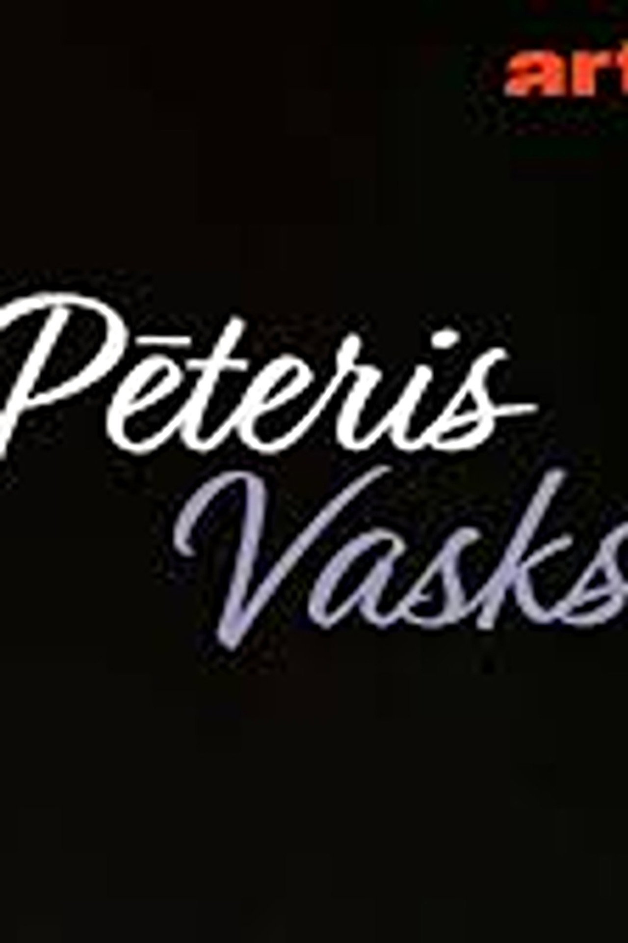 Pēteris Vasks Concert d'anniversaire en Lettonie filmaffisch