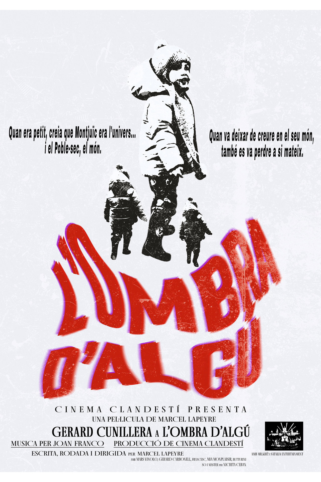 L'ombra d'algú filmaffisch