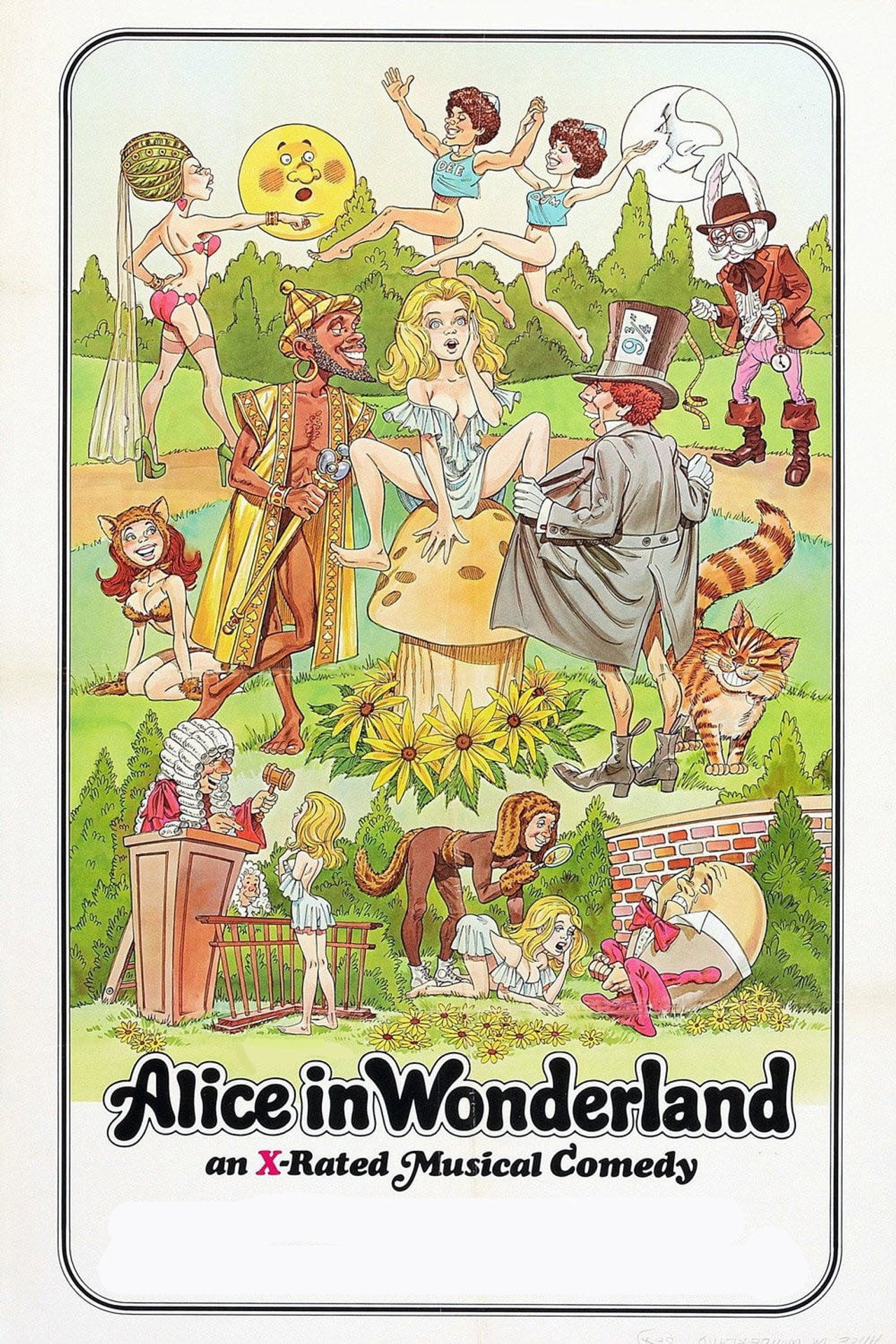 Alice in Wonderland: An X-Rated Musical Fantasy filmaffisch
