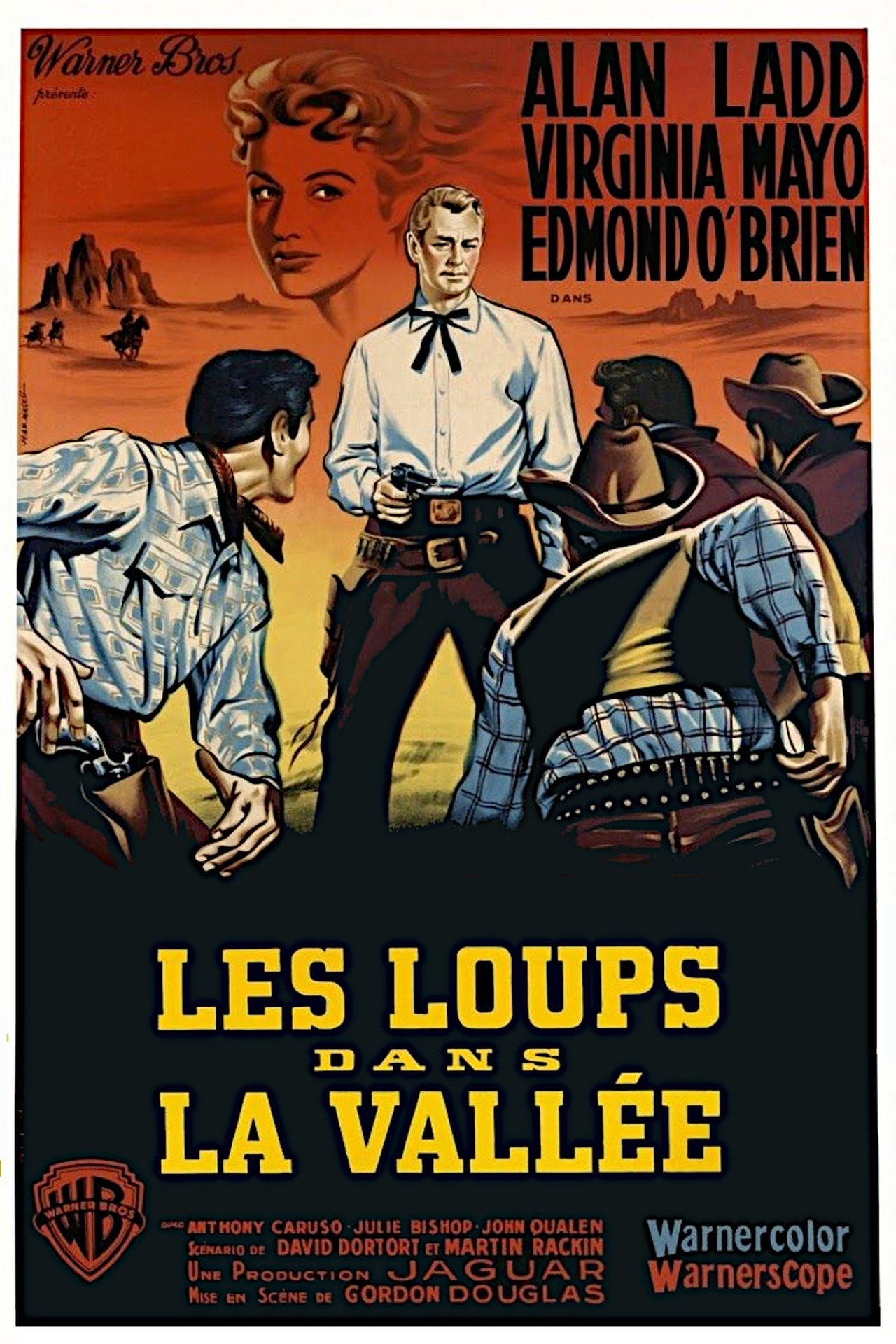 Les loups dans la vallée poster