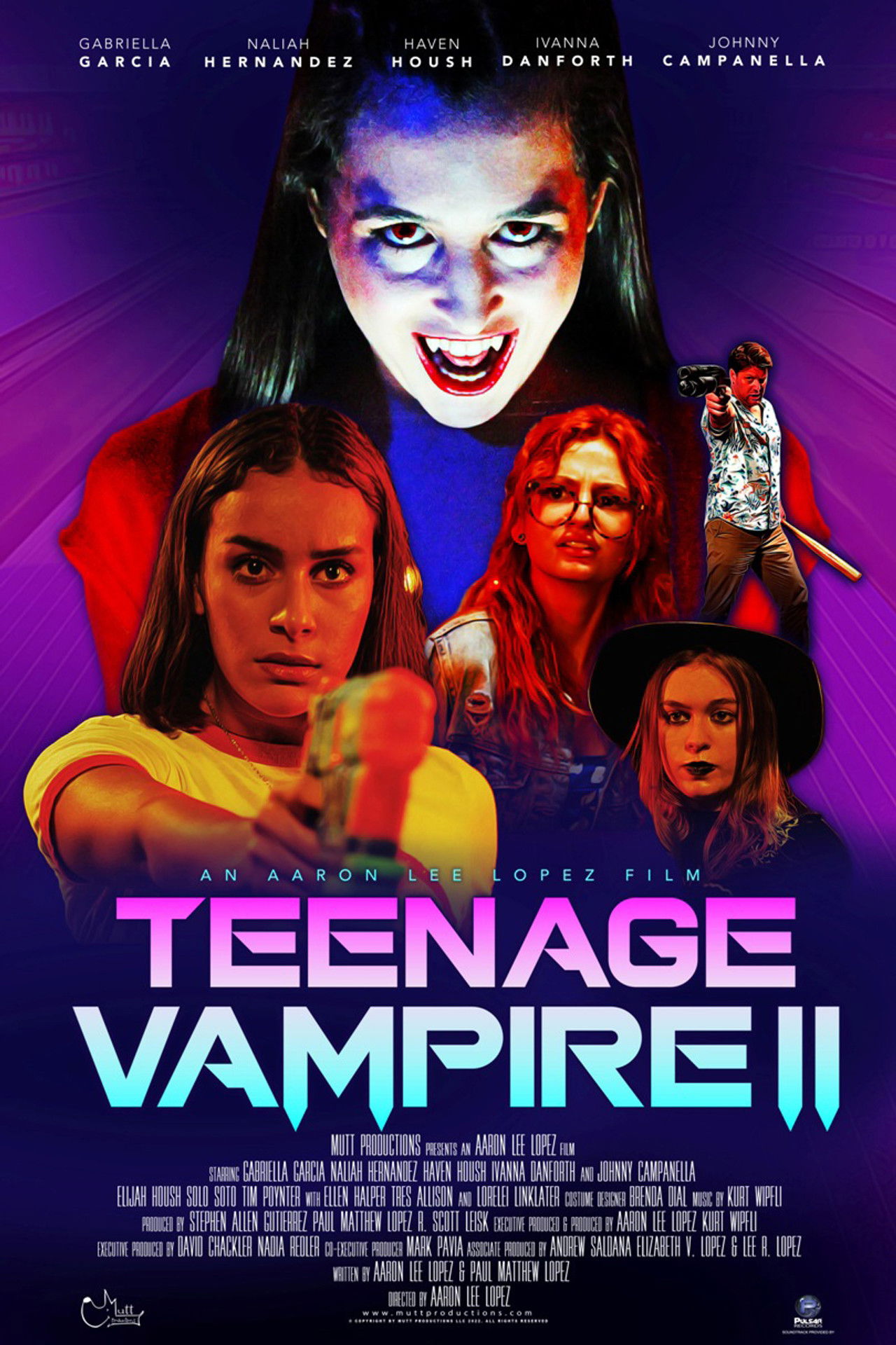 Teenage Vampire 2 Backdrop
