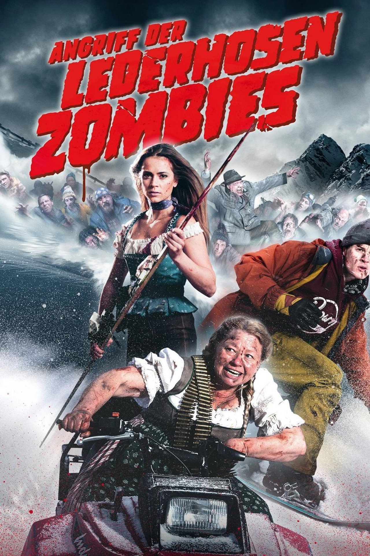 Attack of the Lederhosen Zombies filmaffisch