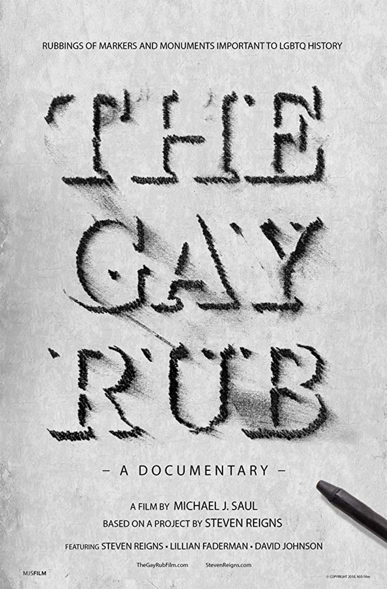 The Gay Rub: A Documentary filmaffisch