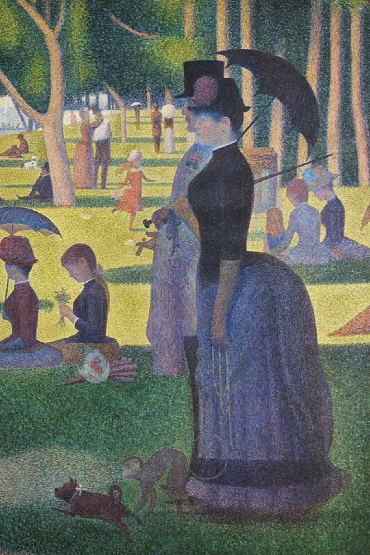 Georges Seurat « l’Utopie orange vert pourpre »
