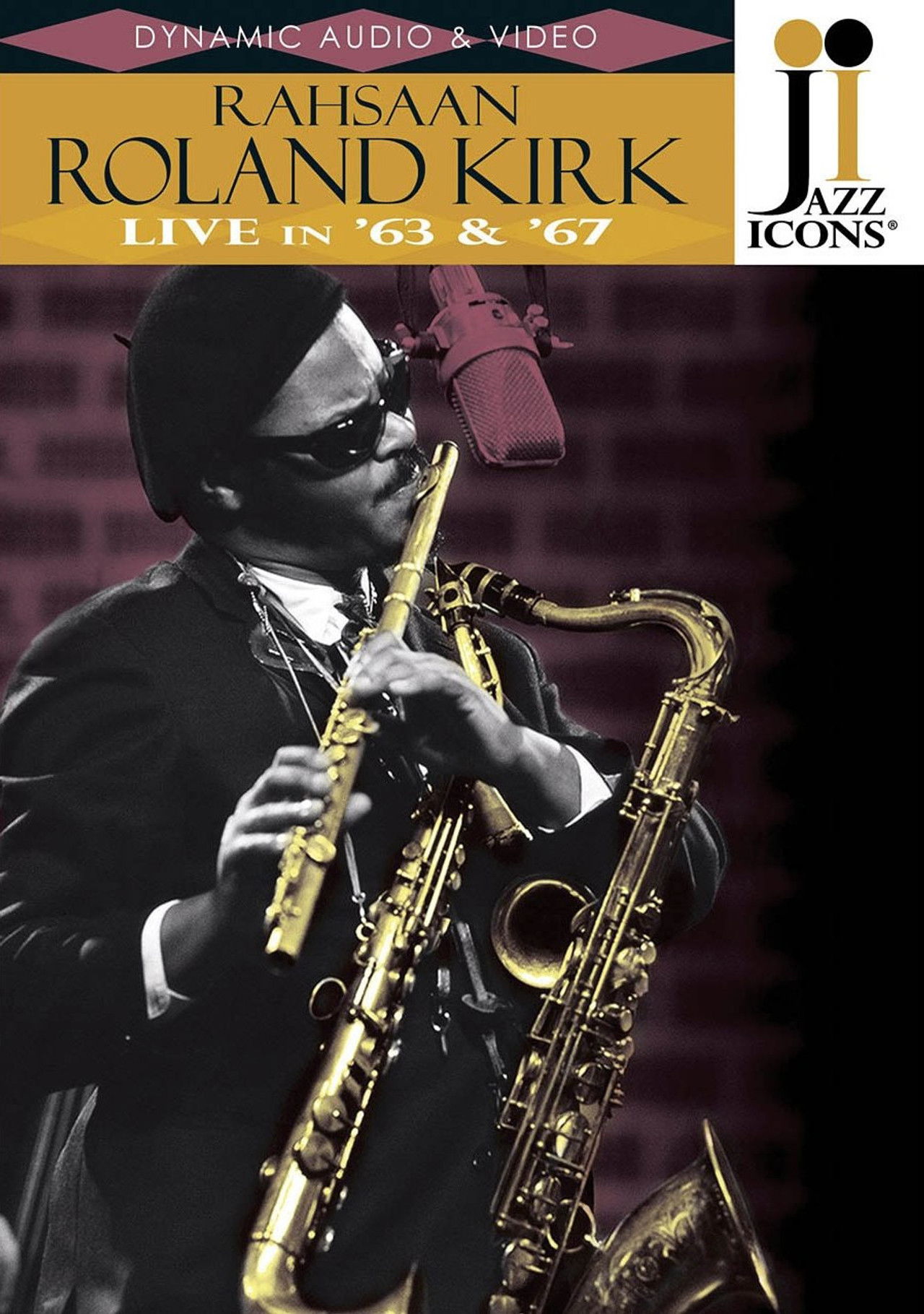 Jazz Icons: Rahsaan Roland Kirk - Live in '63 and '67 Backdrop