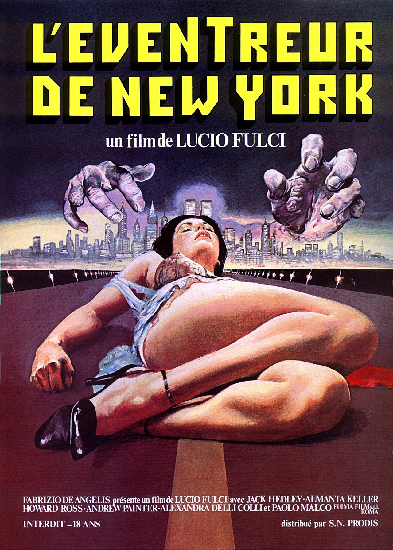 L'Éventreur de New York poster