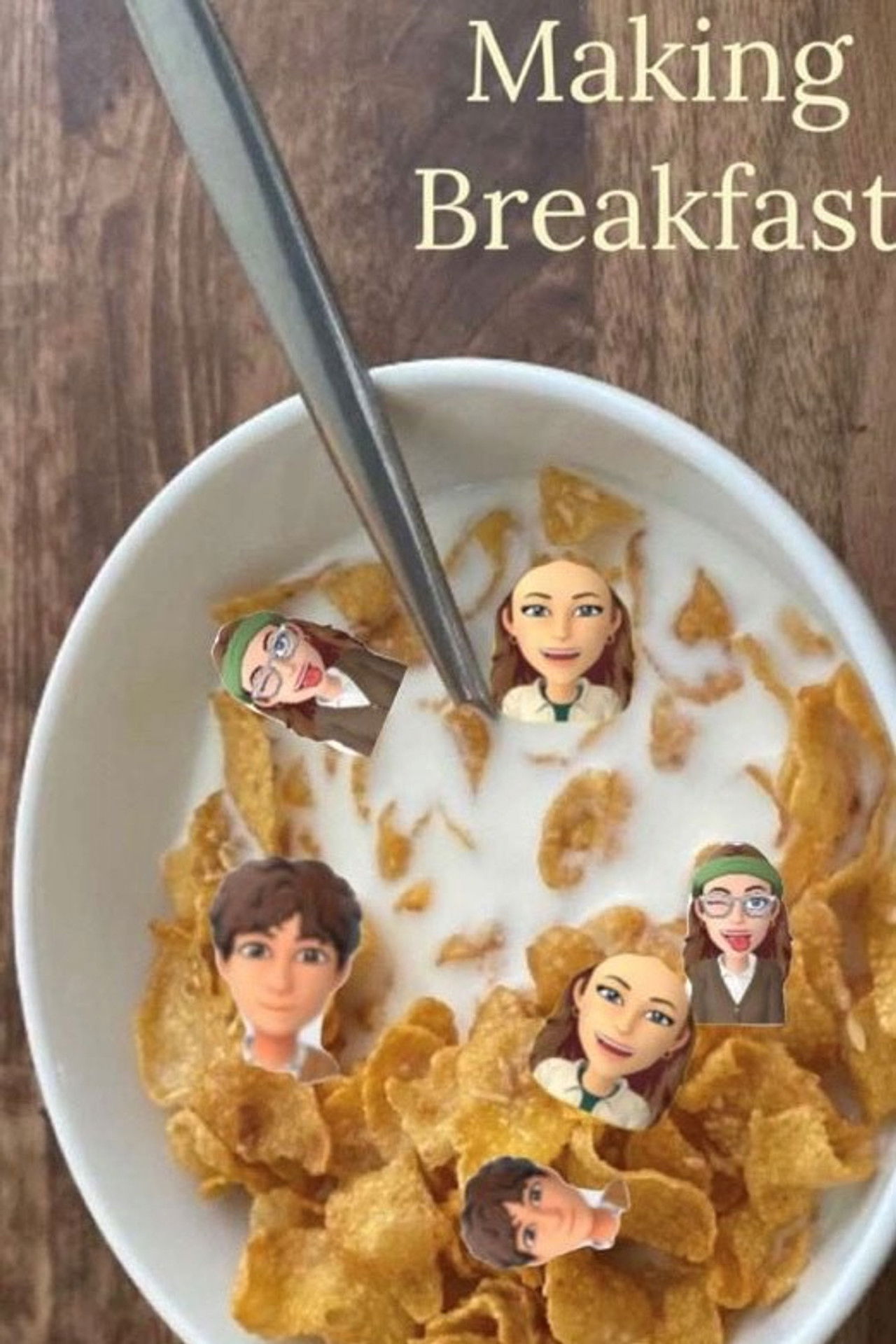 Making Breakfast Backdrop