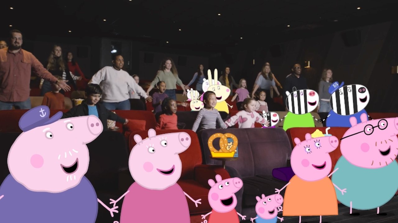 Peppa Meets the Baby Cinema Experience Movie Backdrop