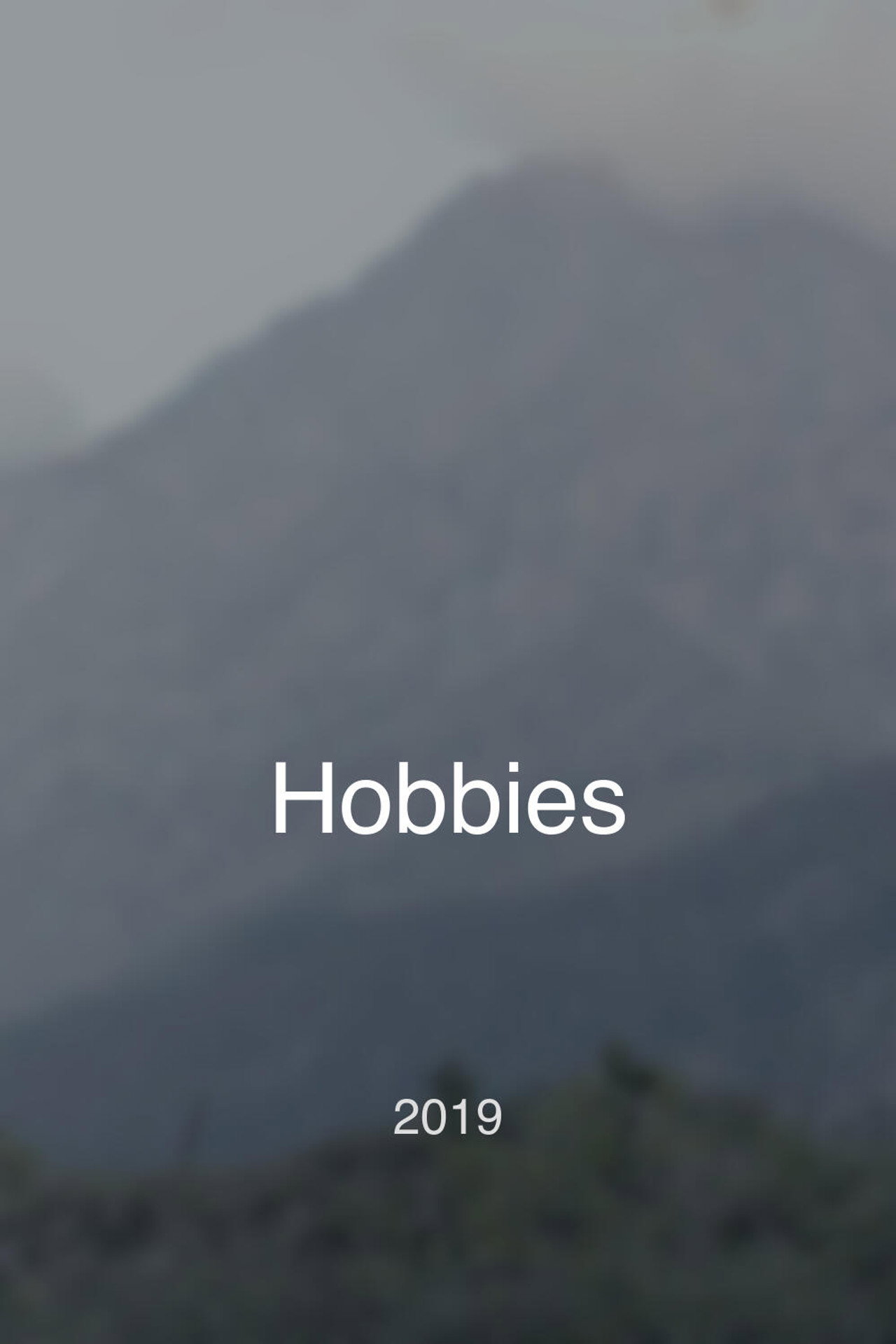 Hobbies
