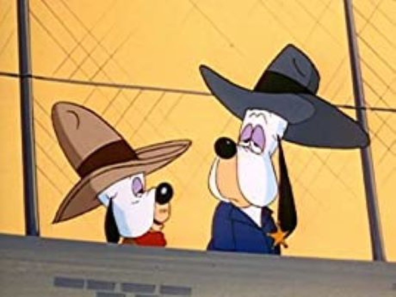Droopy, Master Detective backdrop