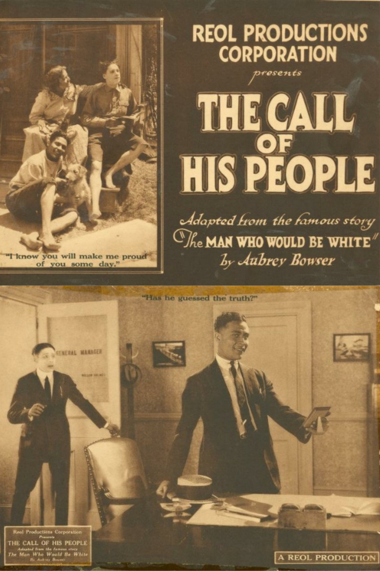 The Call of His People filmaffisch