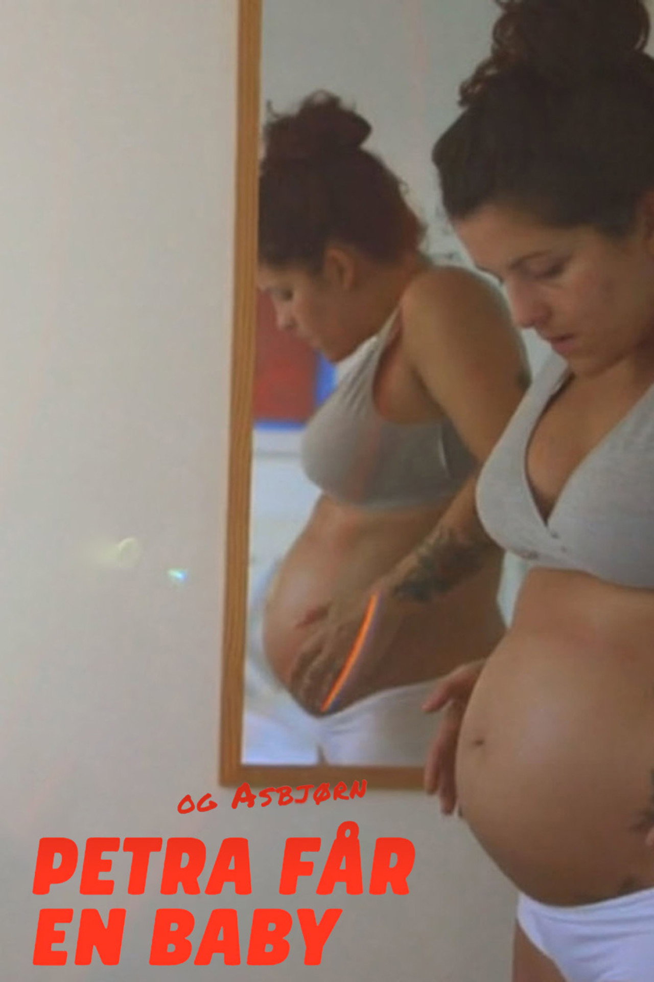 Petra får en baby affisch