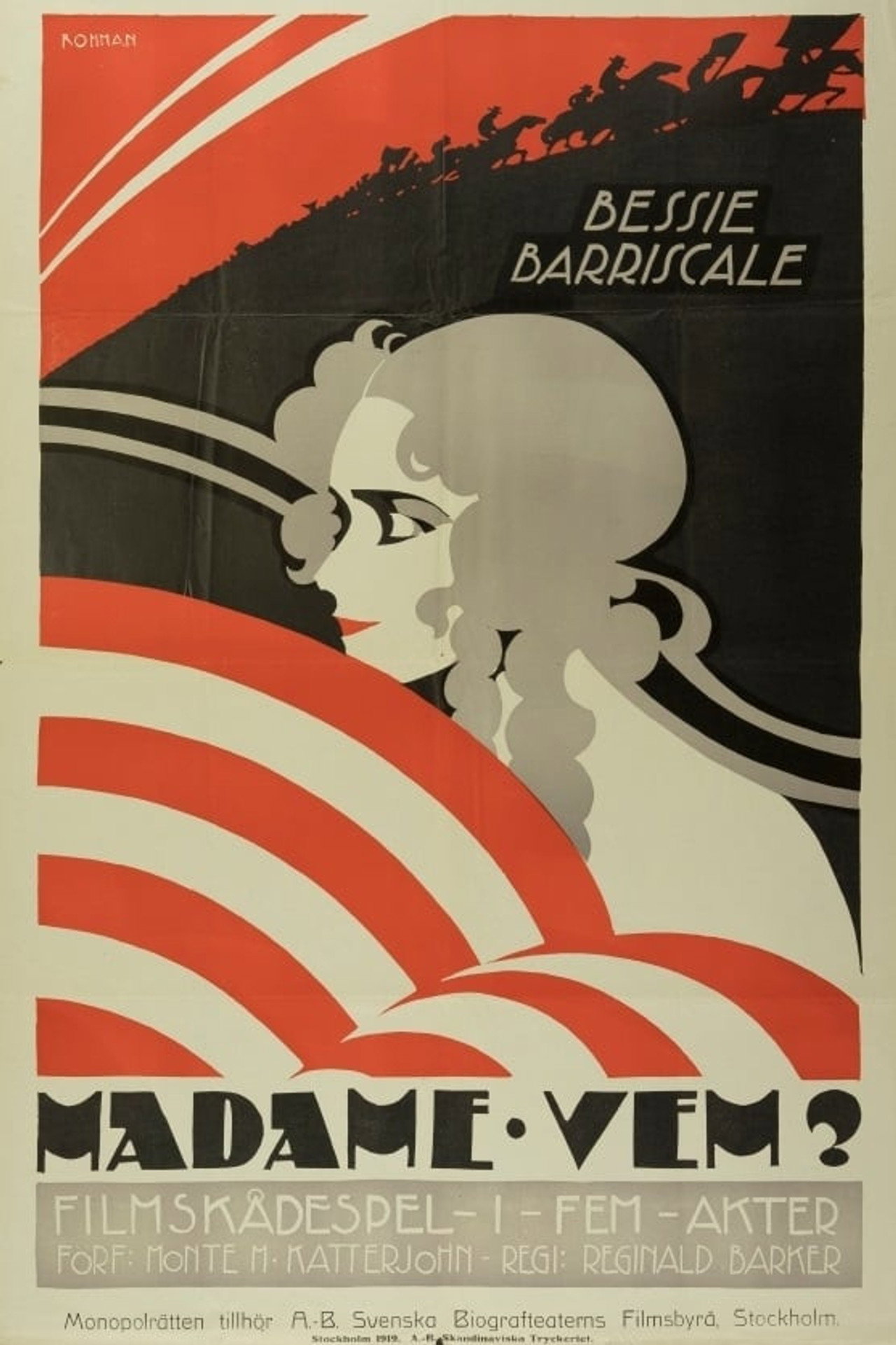 Madam Who filmaffisch