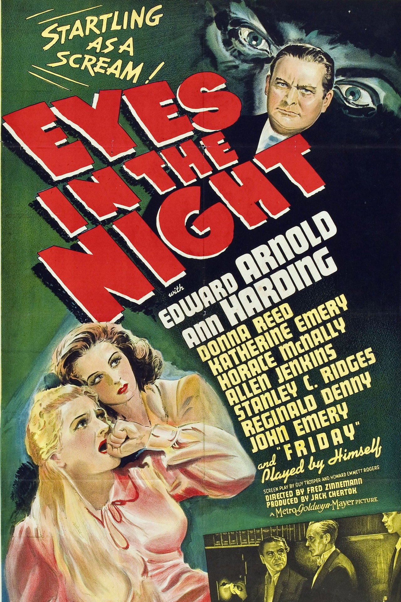 Eyes in the Night – plakát 6