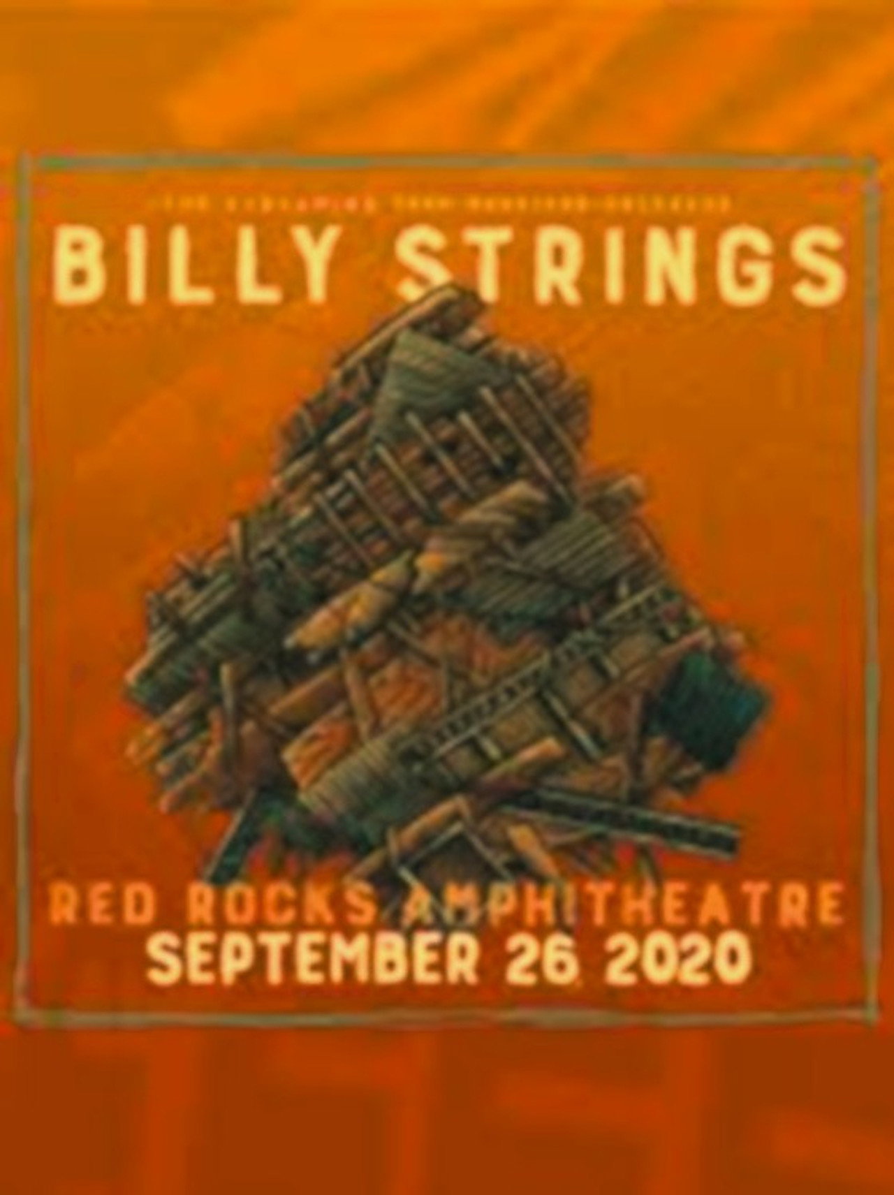 Billy Strings Live at Red Rocks filmaffisch