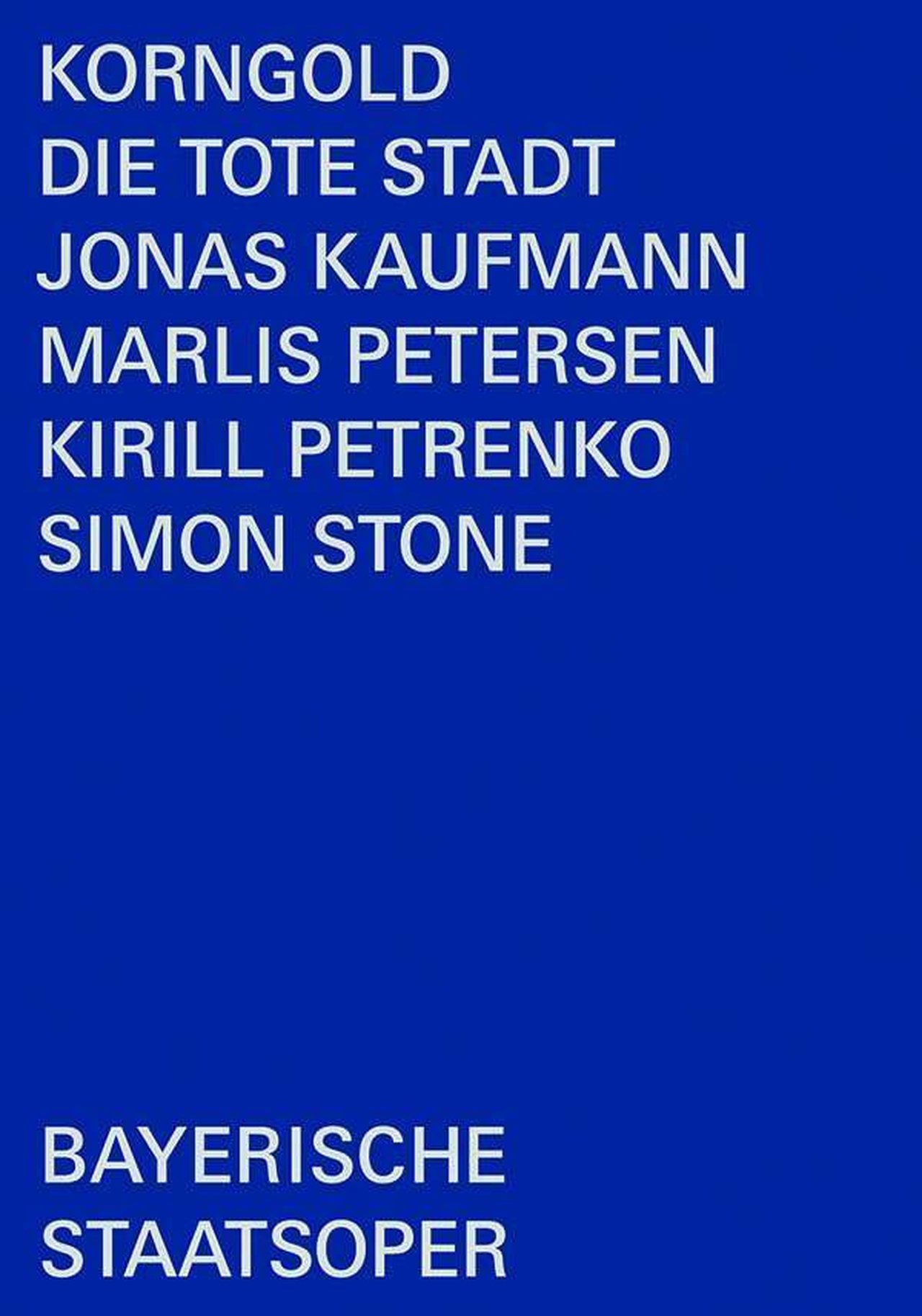مشاهدة فيلم Korngold: Die tote Stadt مترجم بدون اعلانات - بوستر