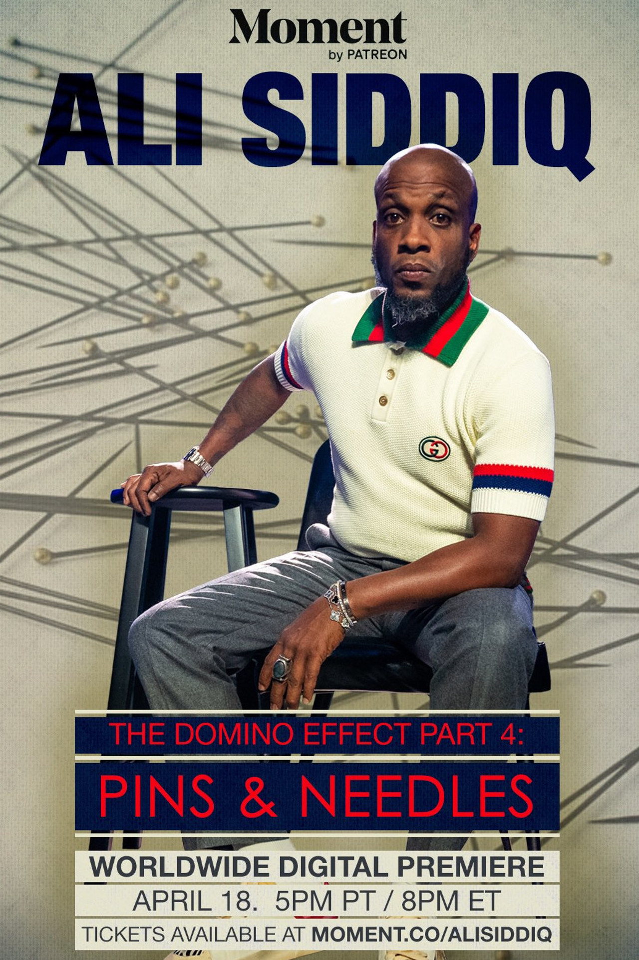 Ali Siddiq: The Domino Effect 4: Pins & Needles filmaffisch