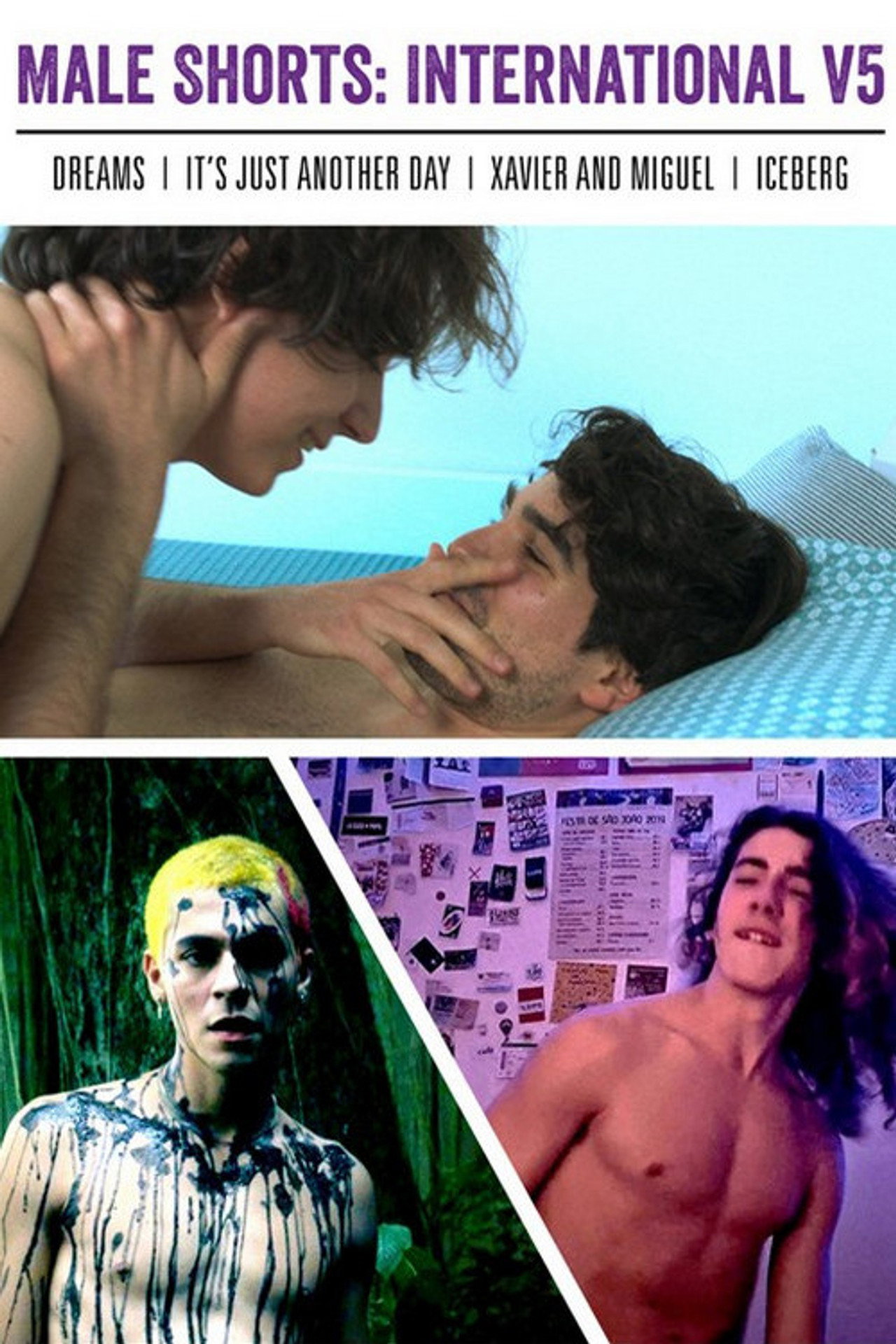 Male Shorts: International V5 filmaffisch
