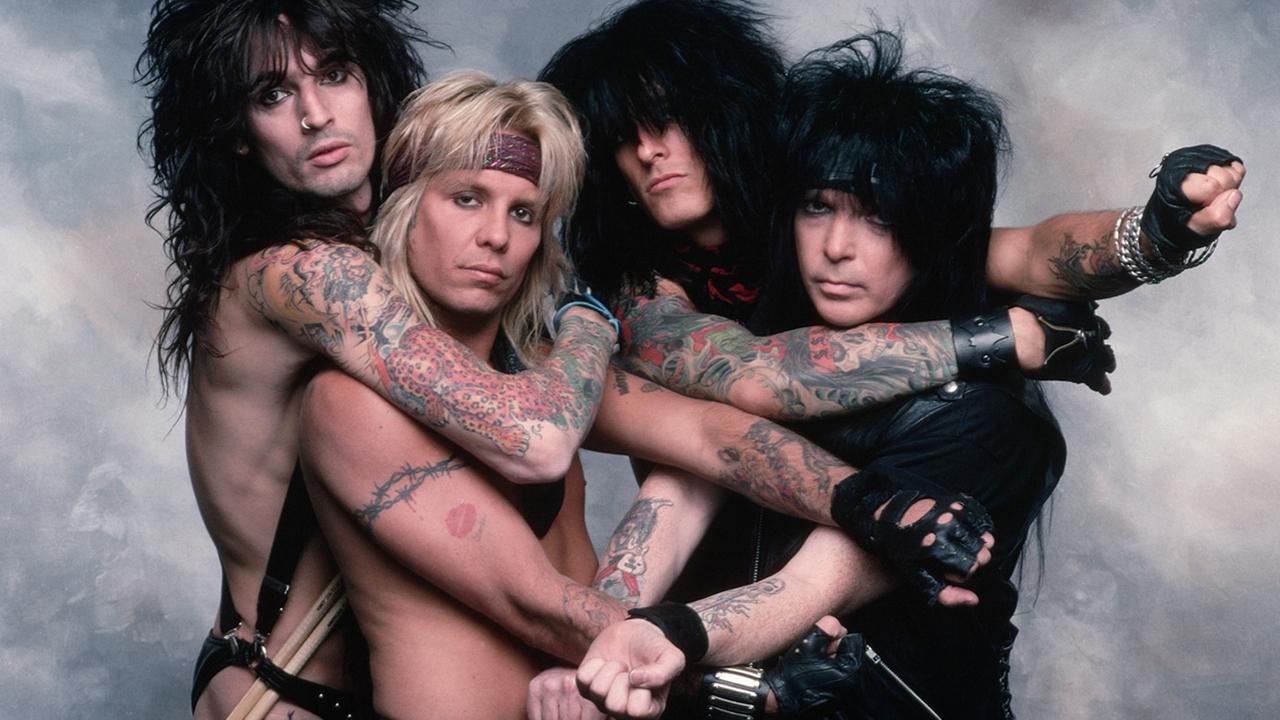 Scen från Mötley Crüe Greatest Videos Hits