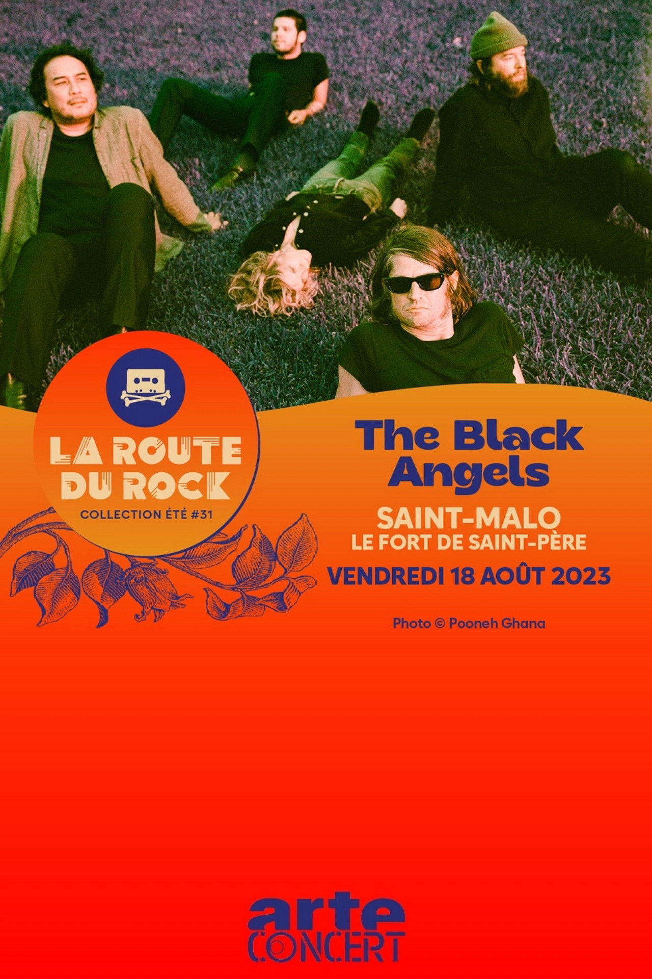 The Black Angels - La Route du Rock 2023 Backdrop