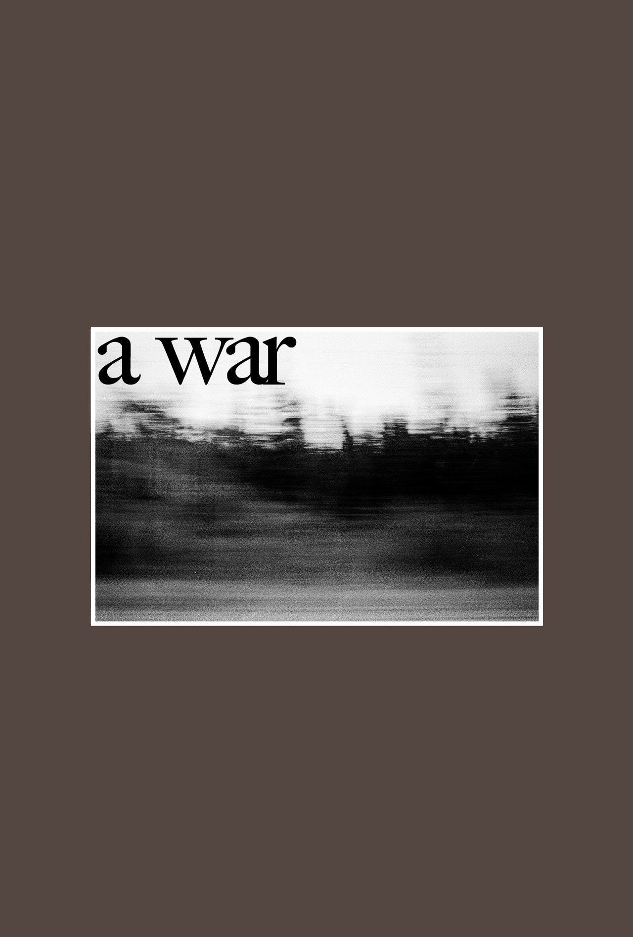 'A War' filmaffisch