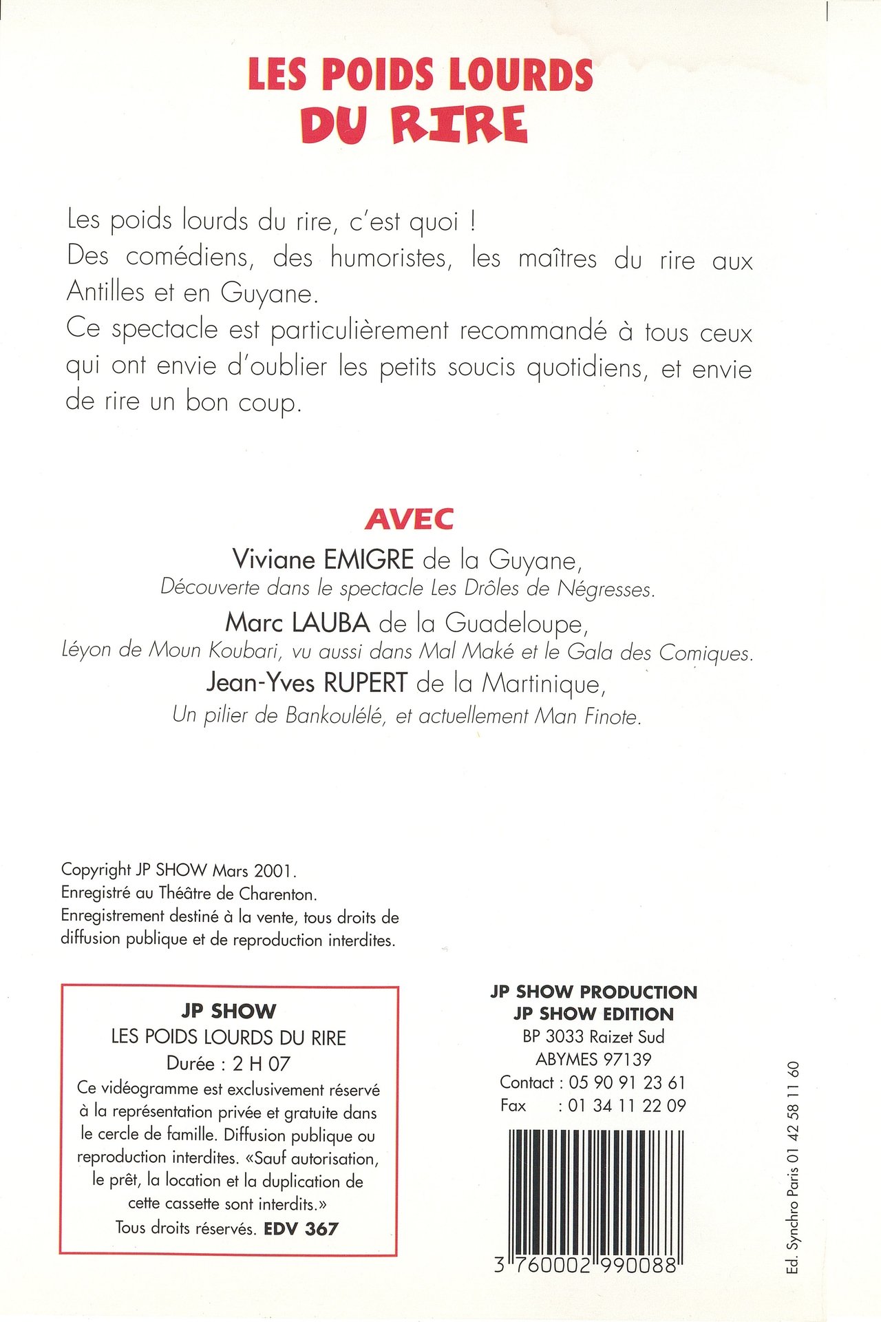 Les Poids Lourds du Rire