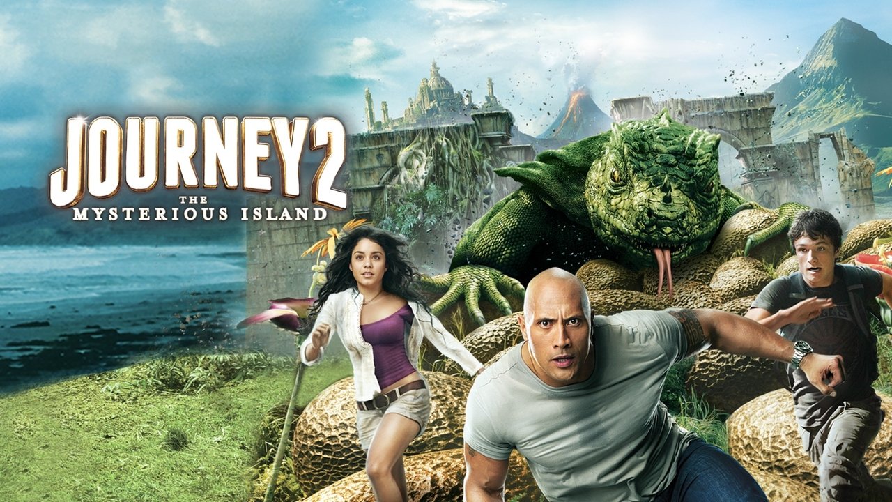 Journey 2: The Mysterious Island background