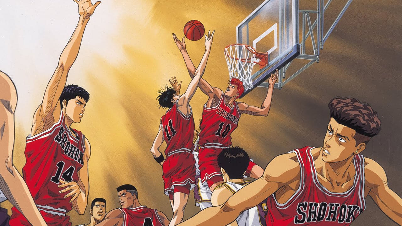 Scen från Slam Dunk 3: Crisis of Shohoku School