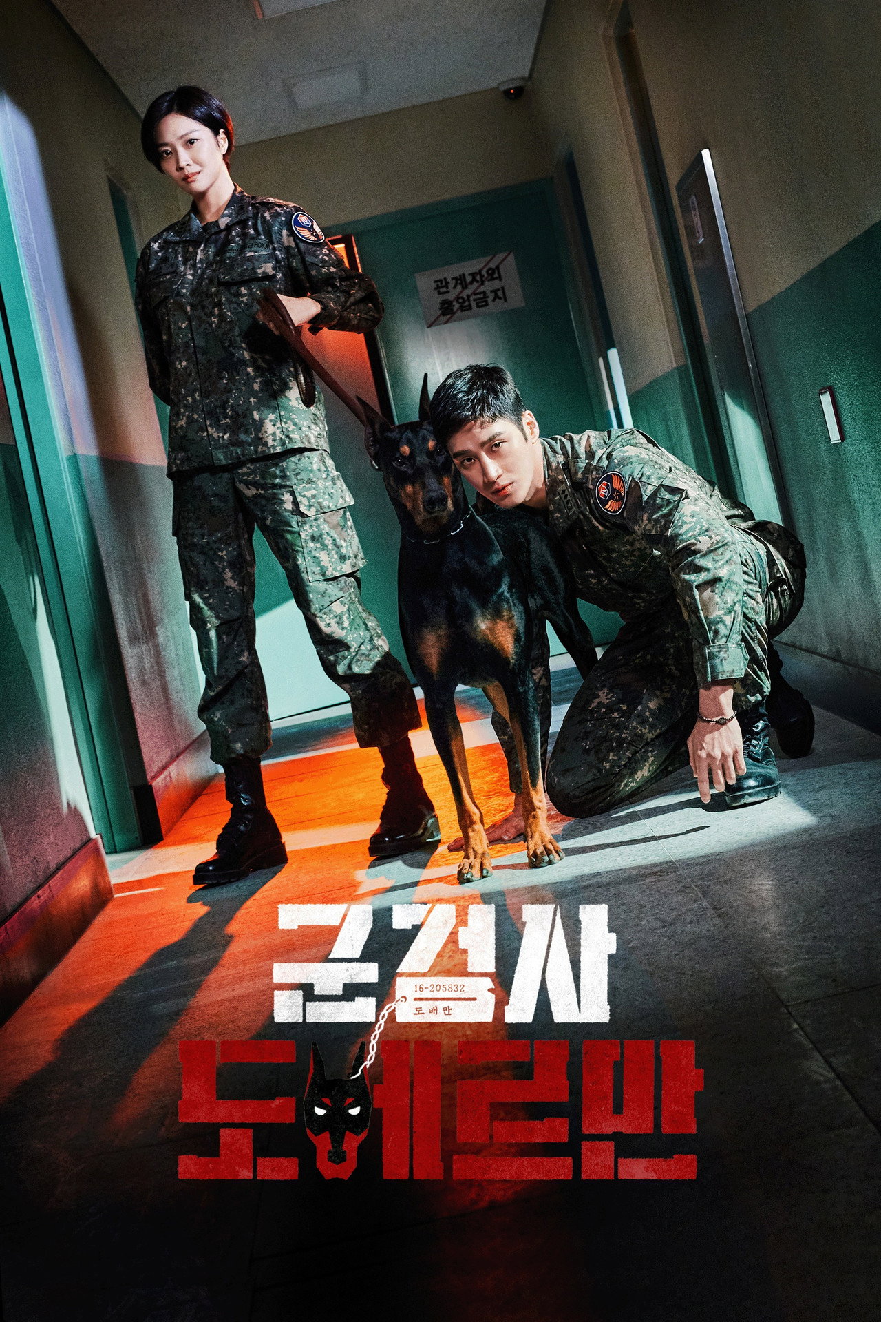 Military Prosecutor Doberman Poster