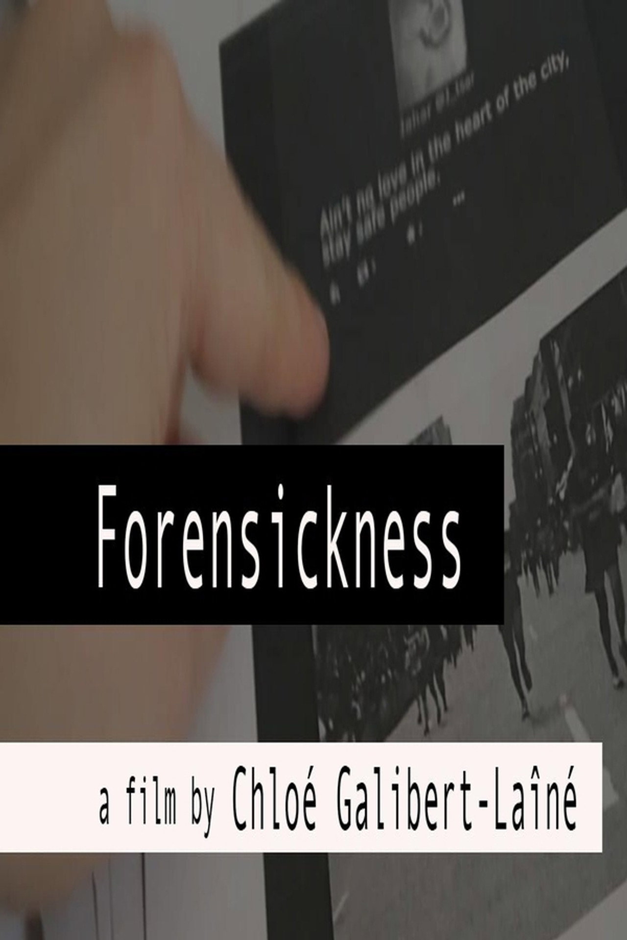 Forensickness filmaffisch