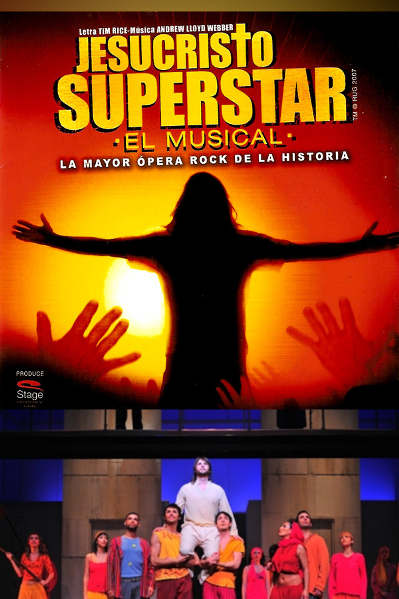 Jesucristo Superstar: El Musical Backdrop