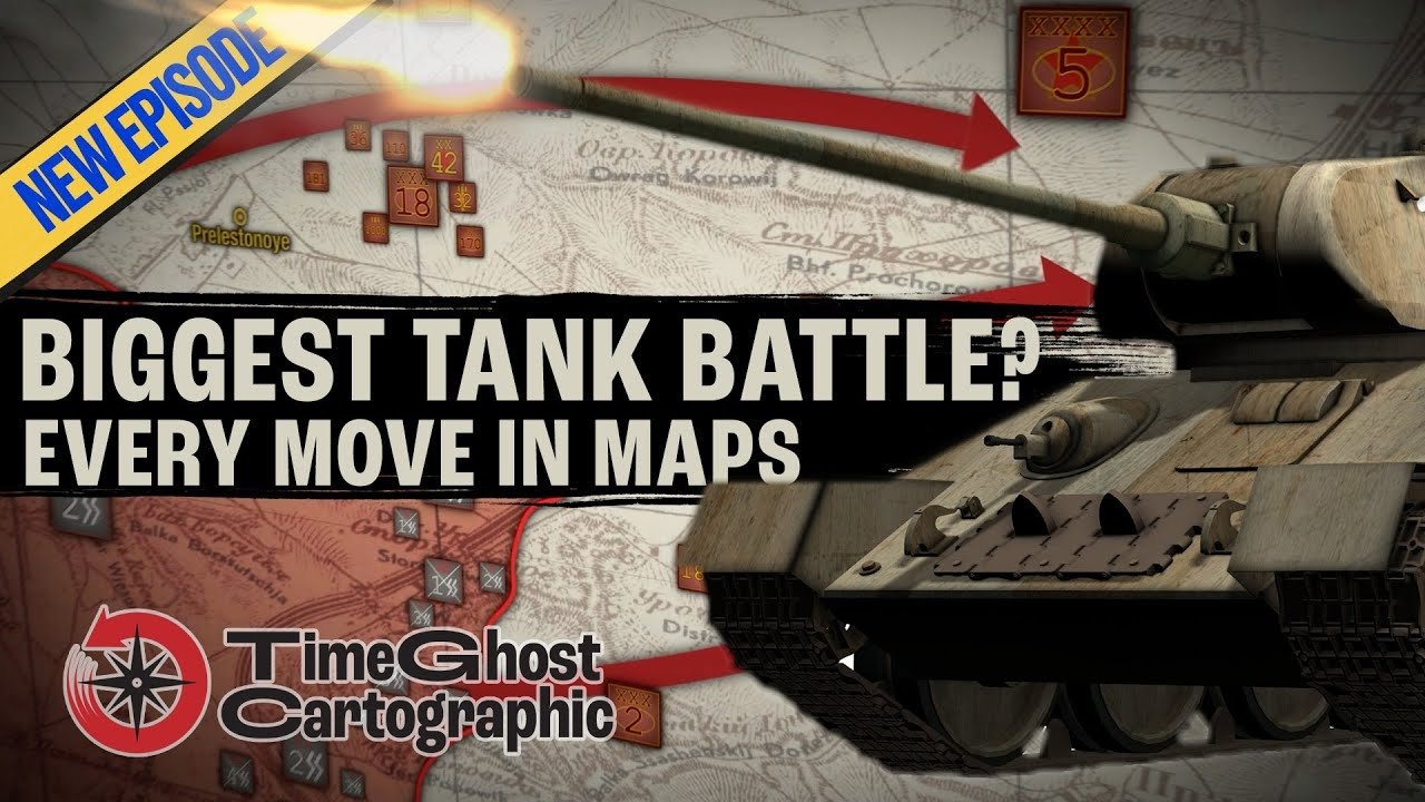 TimeGhost Cartographic - Season 1 Episode 1 : Lines of Fire: Prokhorovka – WW2 in Animated Maps