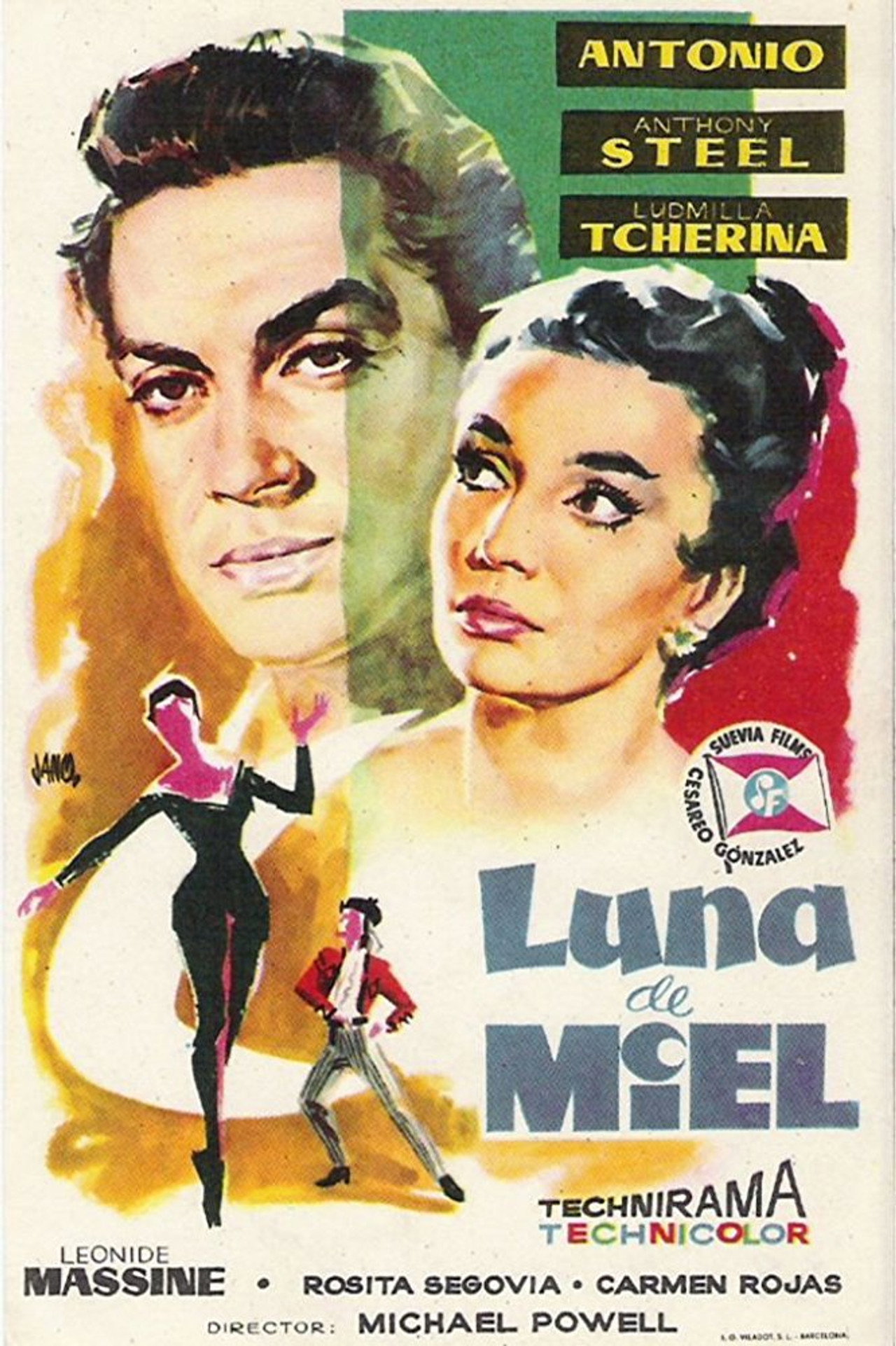 Luna de miel filmaffisch