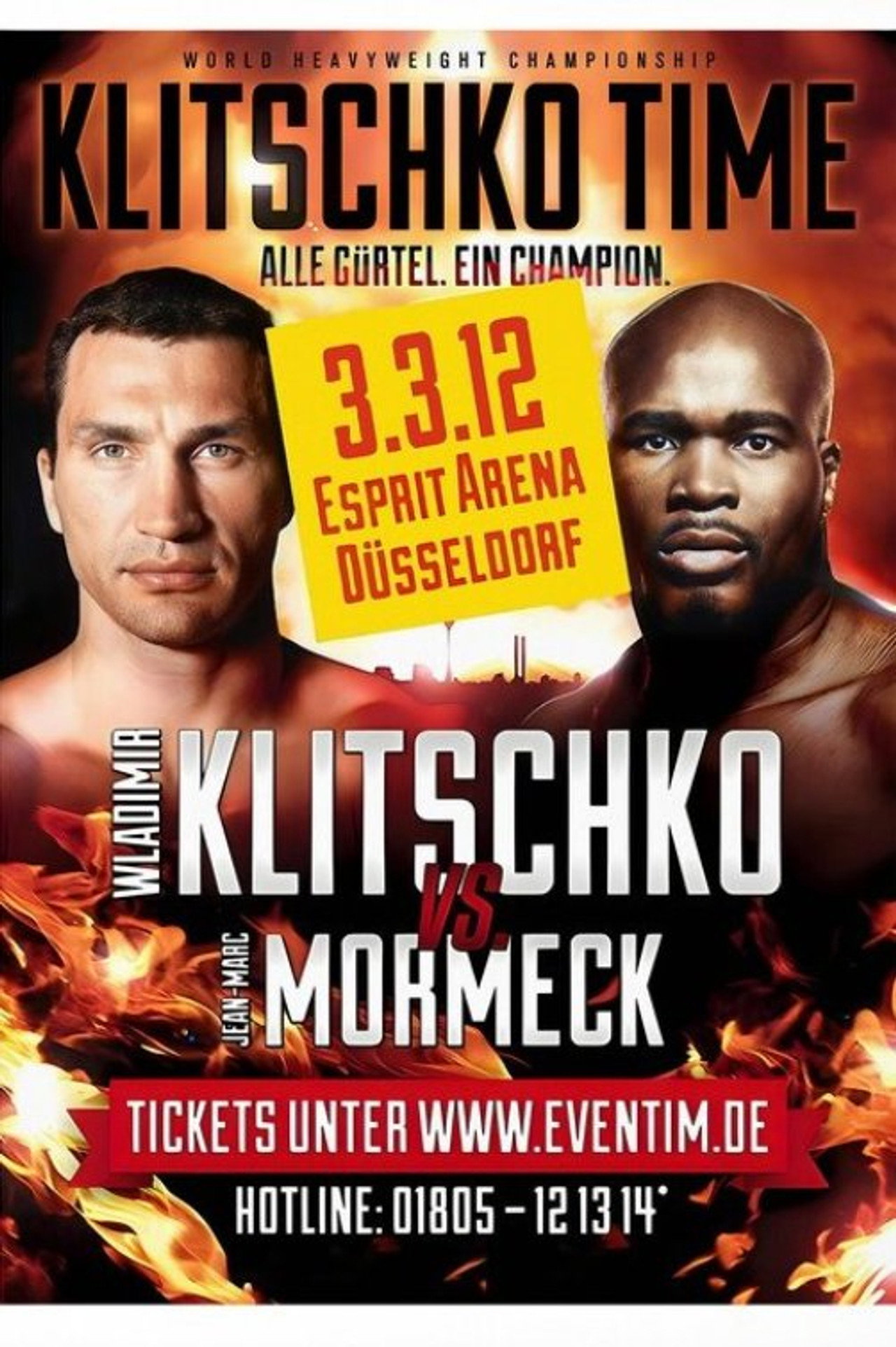 Wladimir Klitschko vs. Jean-Marc Gilbert Mormeck filmaffisch