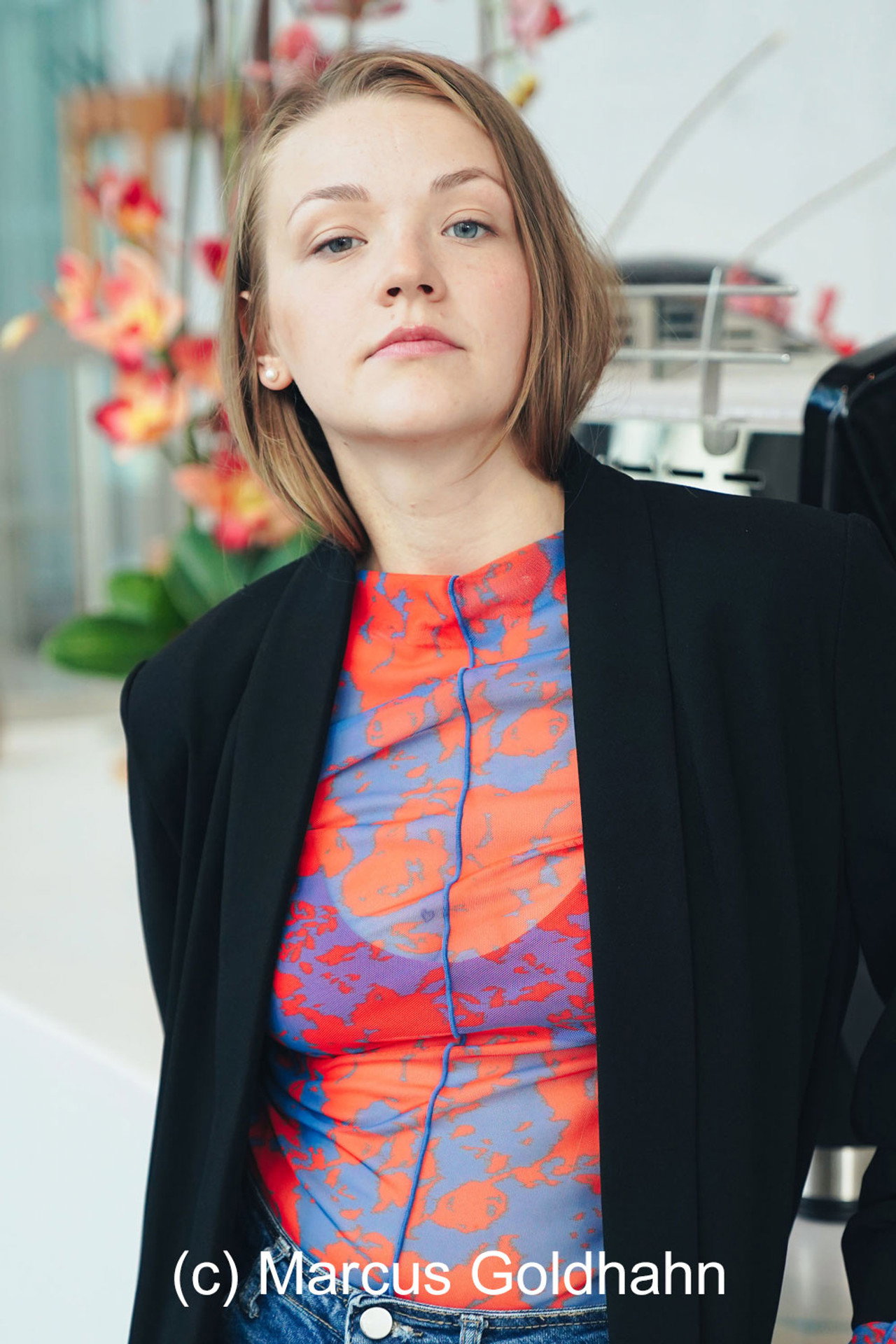 Portrait of Anna Krajci