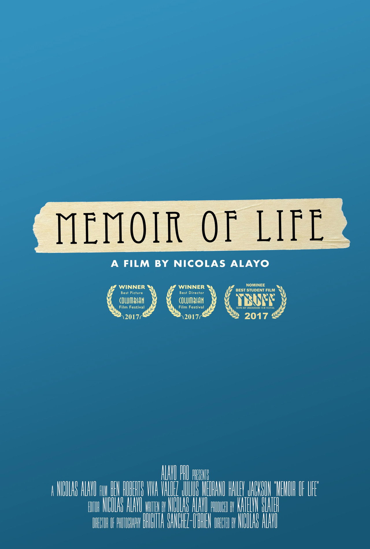 Memoir of Life filmaffisch