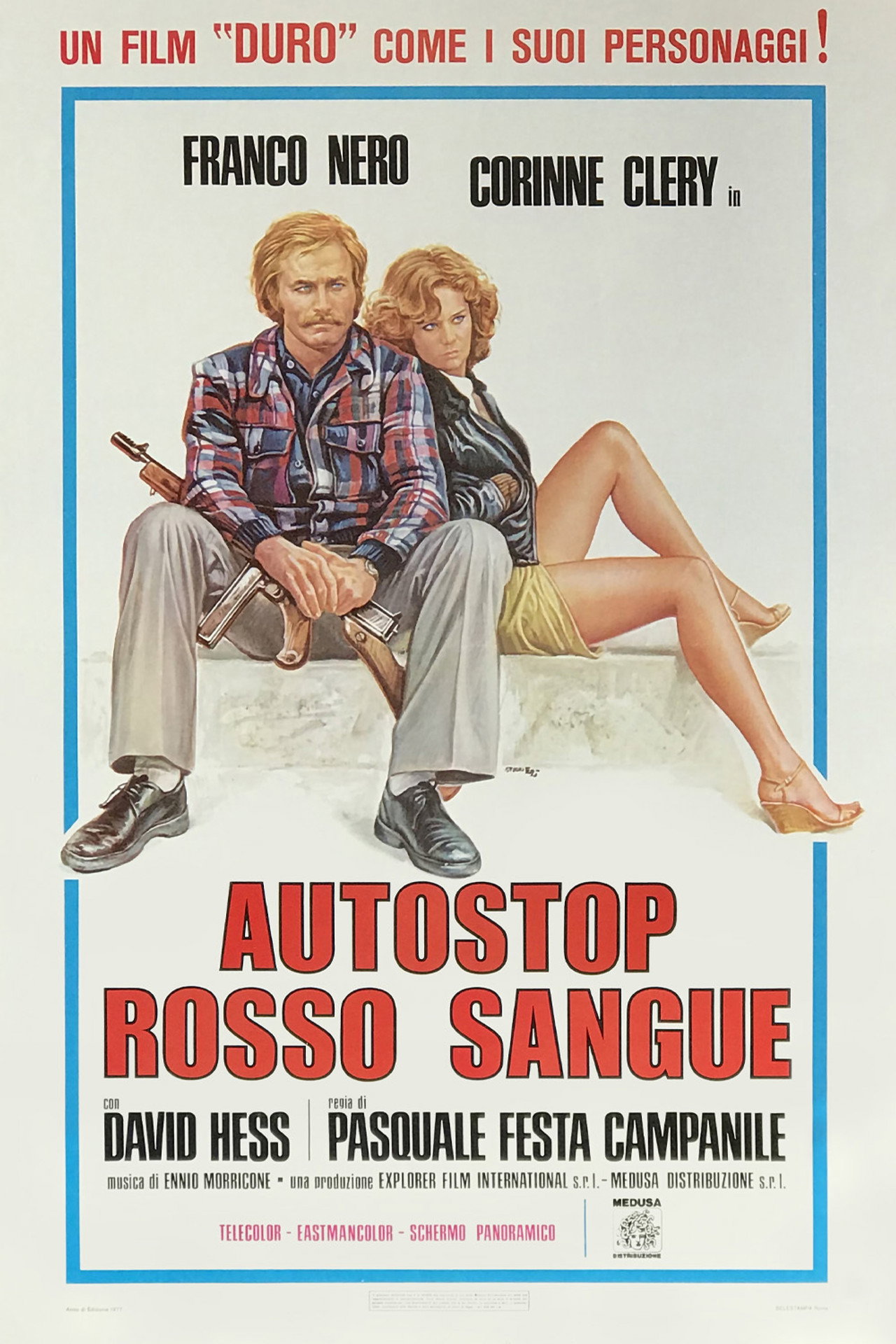 Autostop rosso sangue filmaffisch