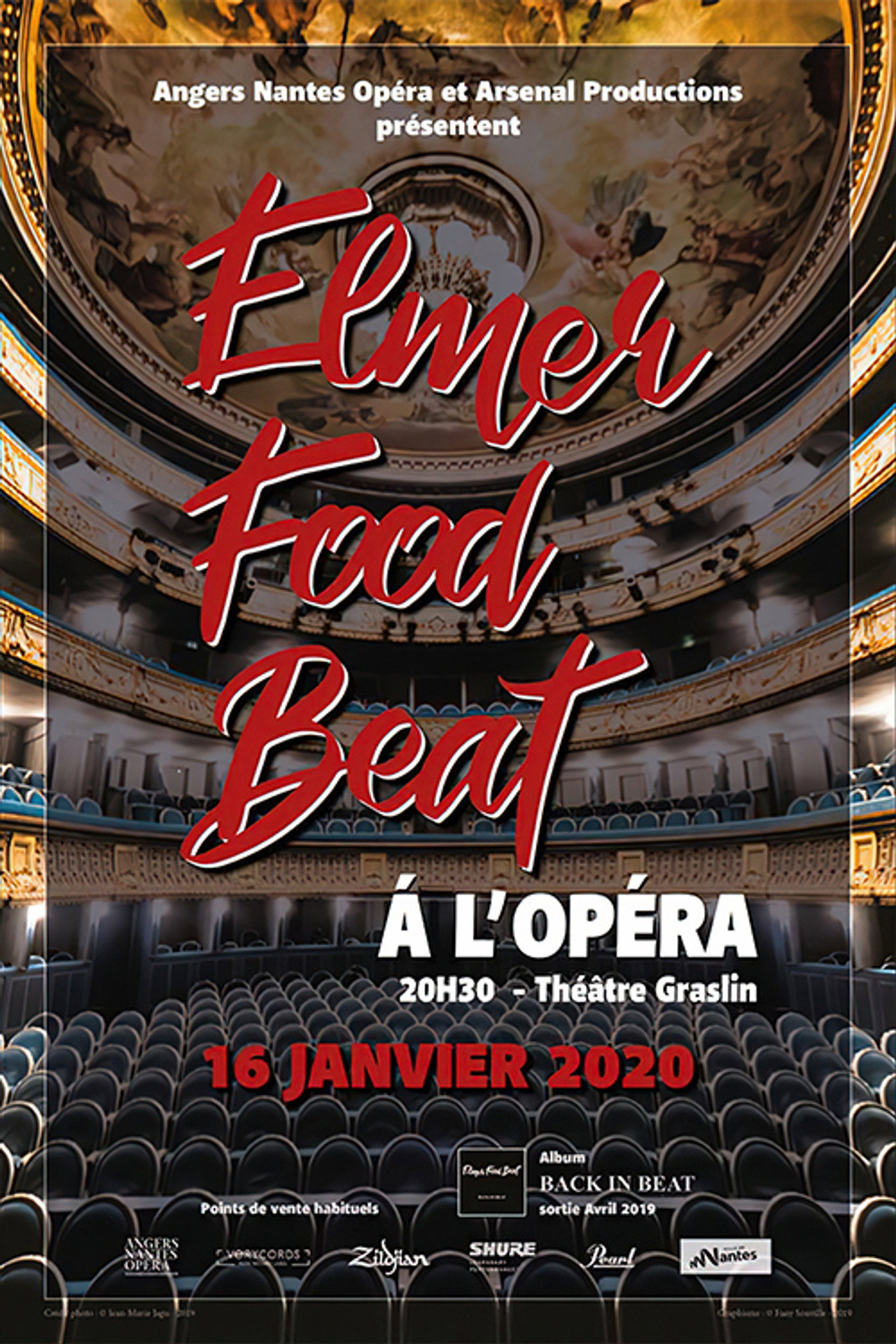 Elmer Food Beat à l'Opéra filmaffisch