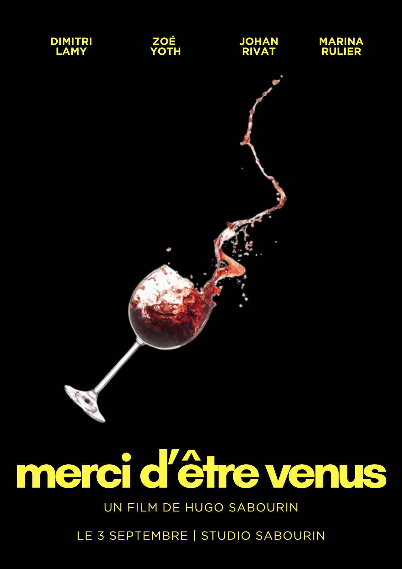 MERCI D'ÊTRE VENUS !