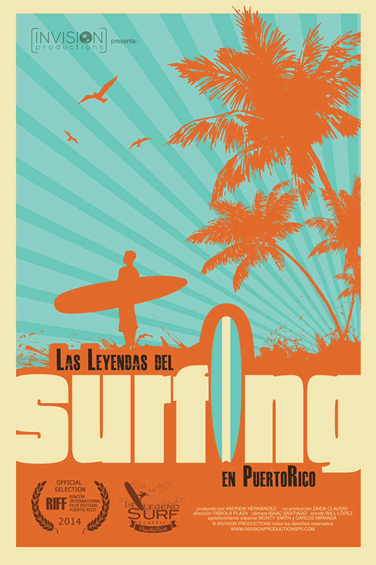 Las leyendas del surfing en Puerto Rico filmaffisch