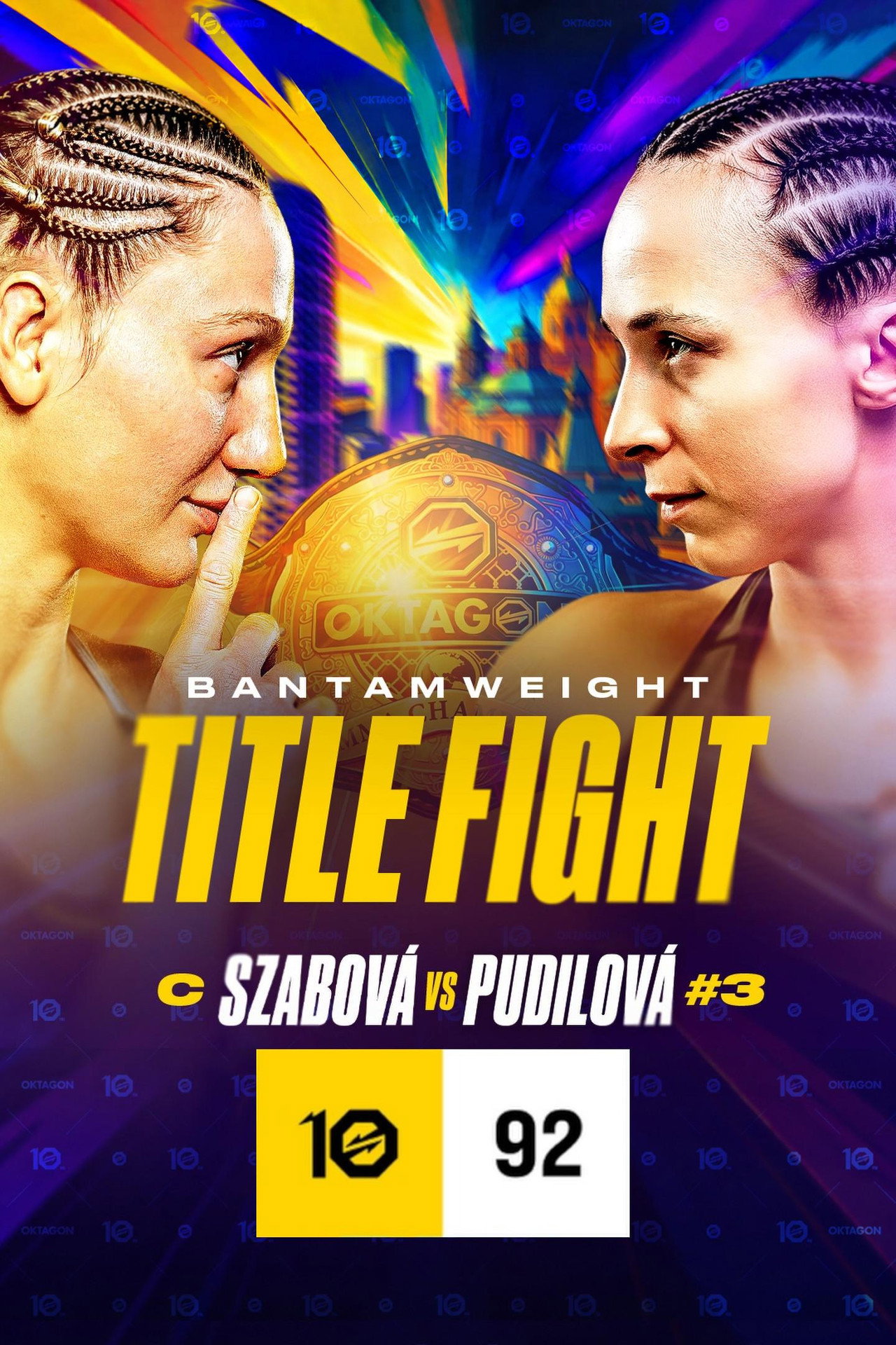 OKTAGON 92: Szabová vs. Pudilová