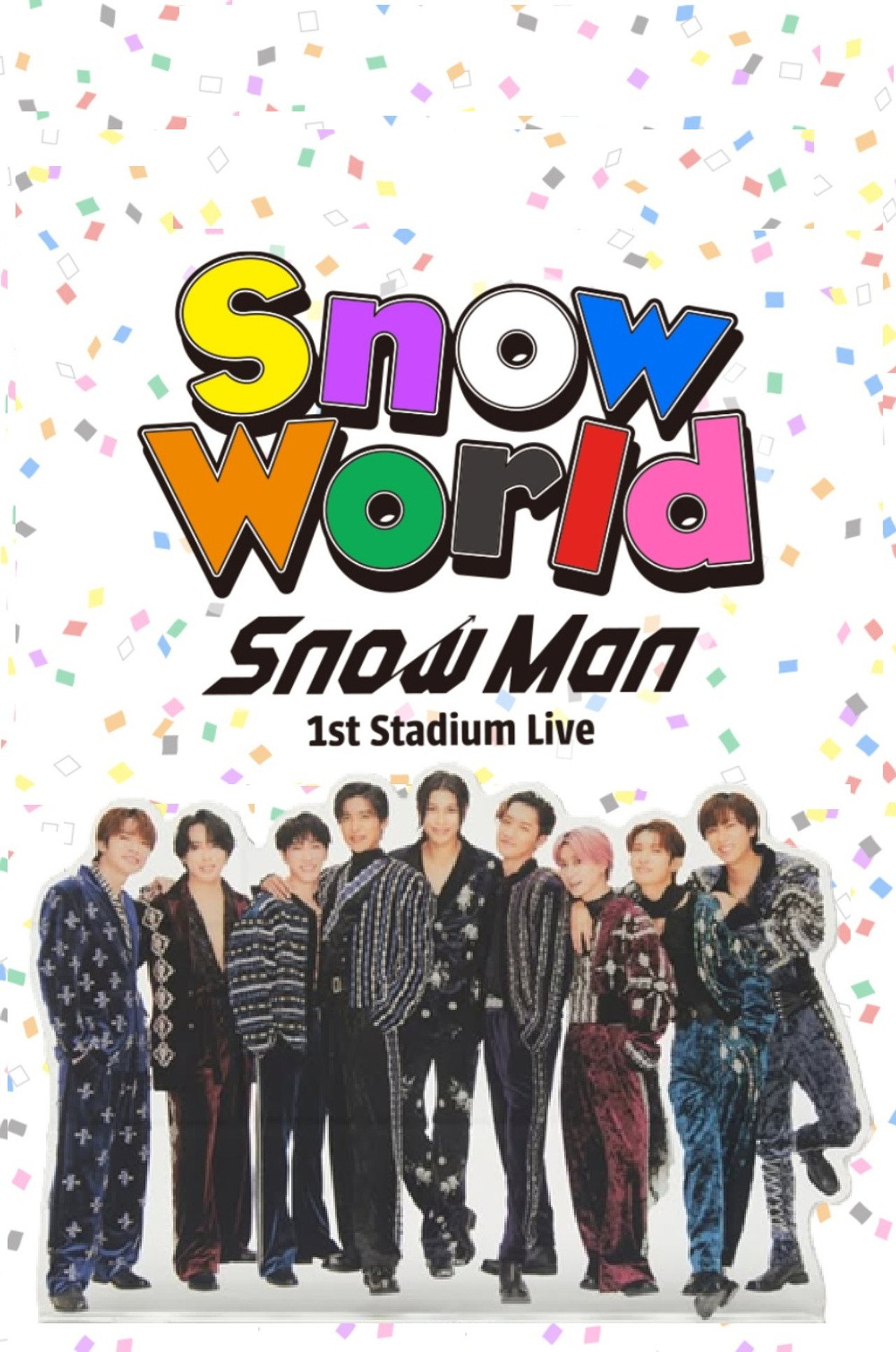 Snow Man 1st Stadium Live Snow World