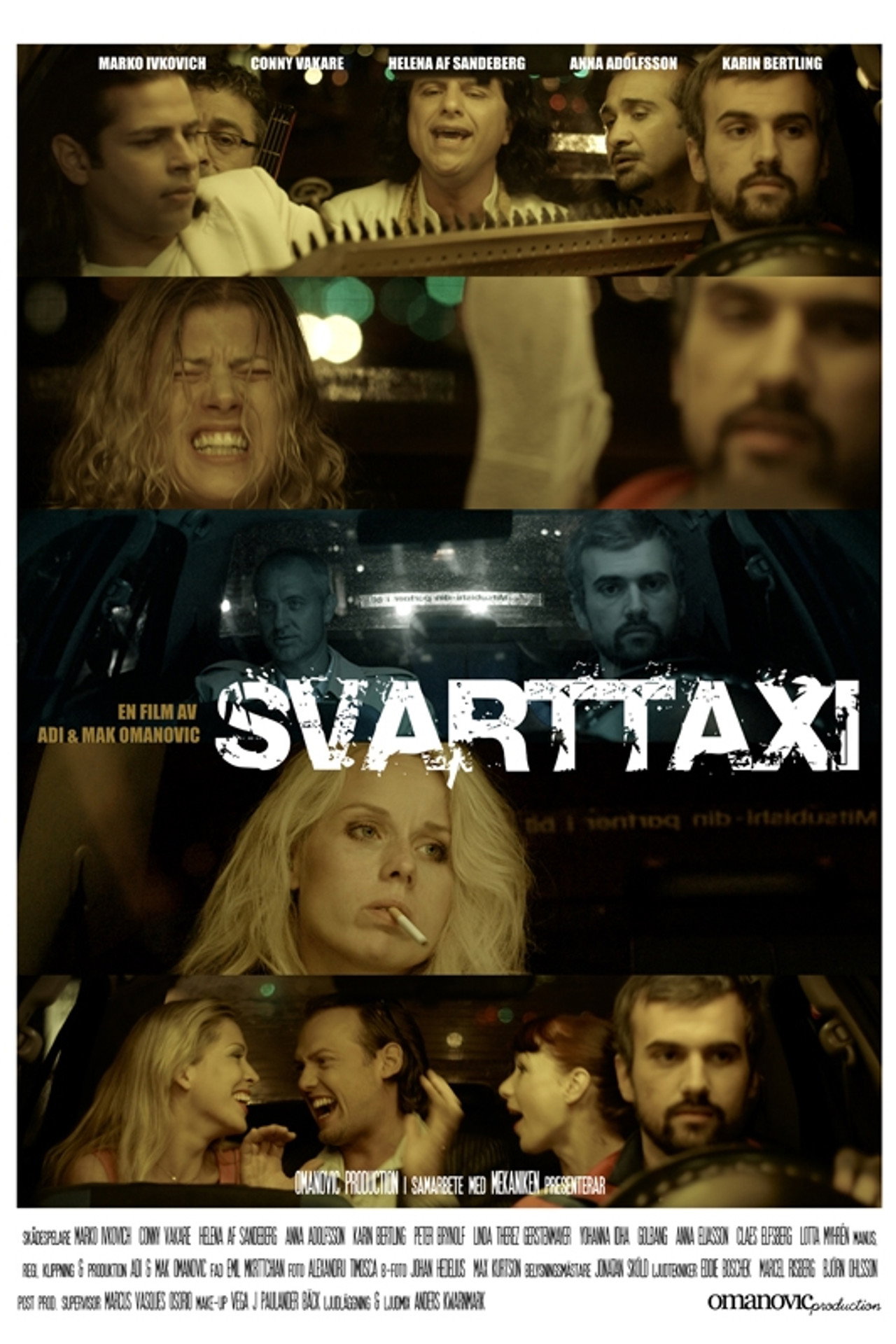 Svarttaxi filmaffisch