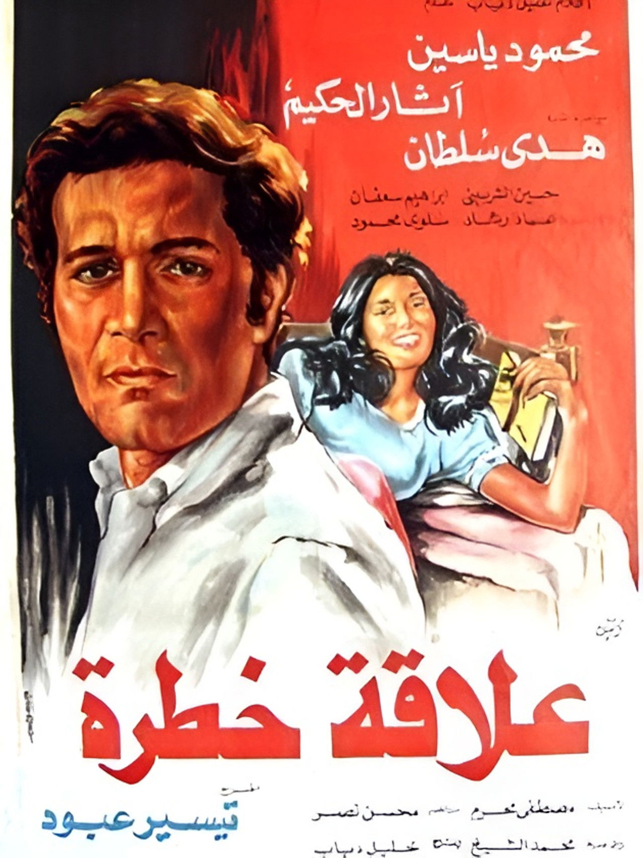 A Dangerous Relationship Backdrop