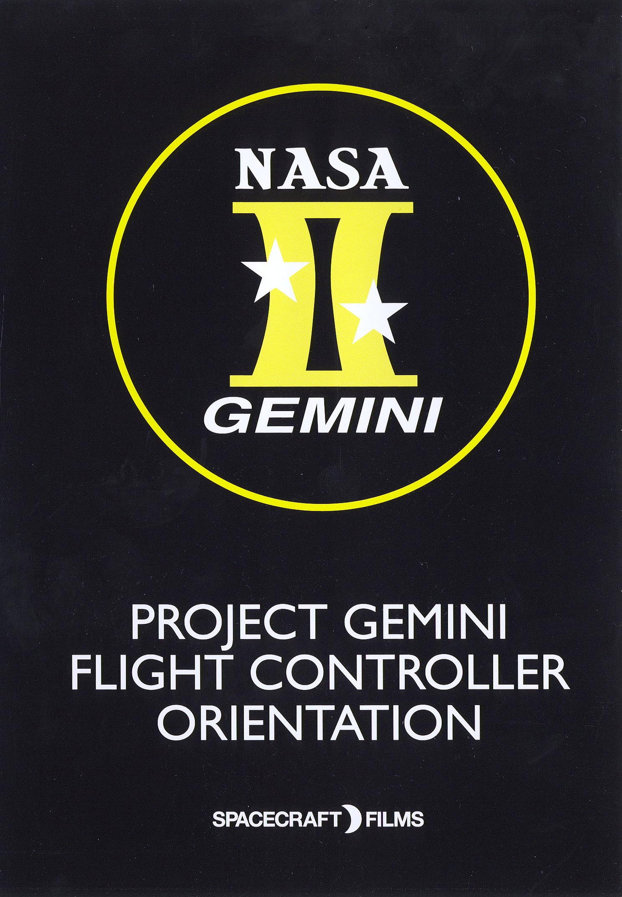 Project Gemini: Flight Controller Orientation poster